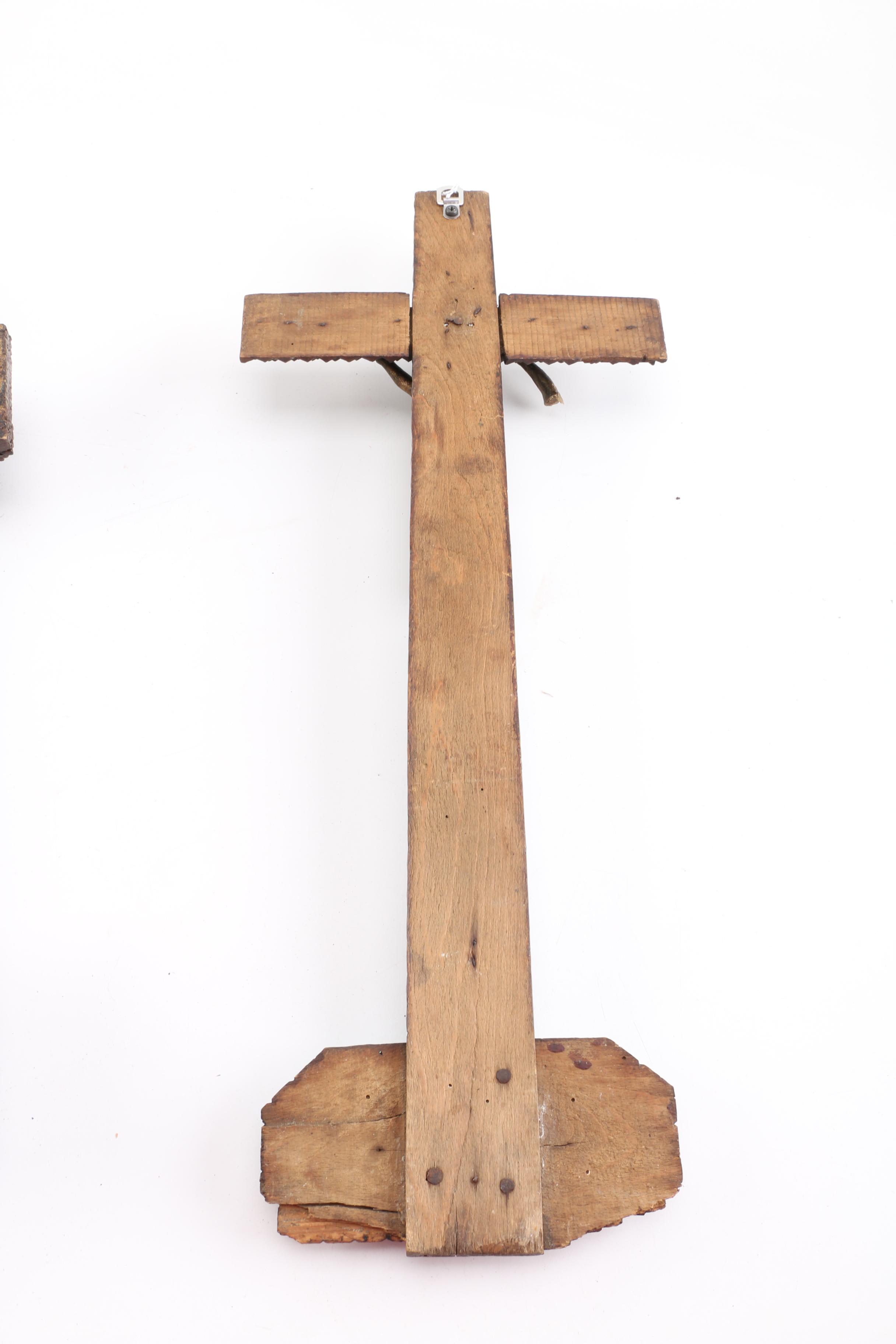 Vintage and Trap Art Crucifixes