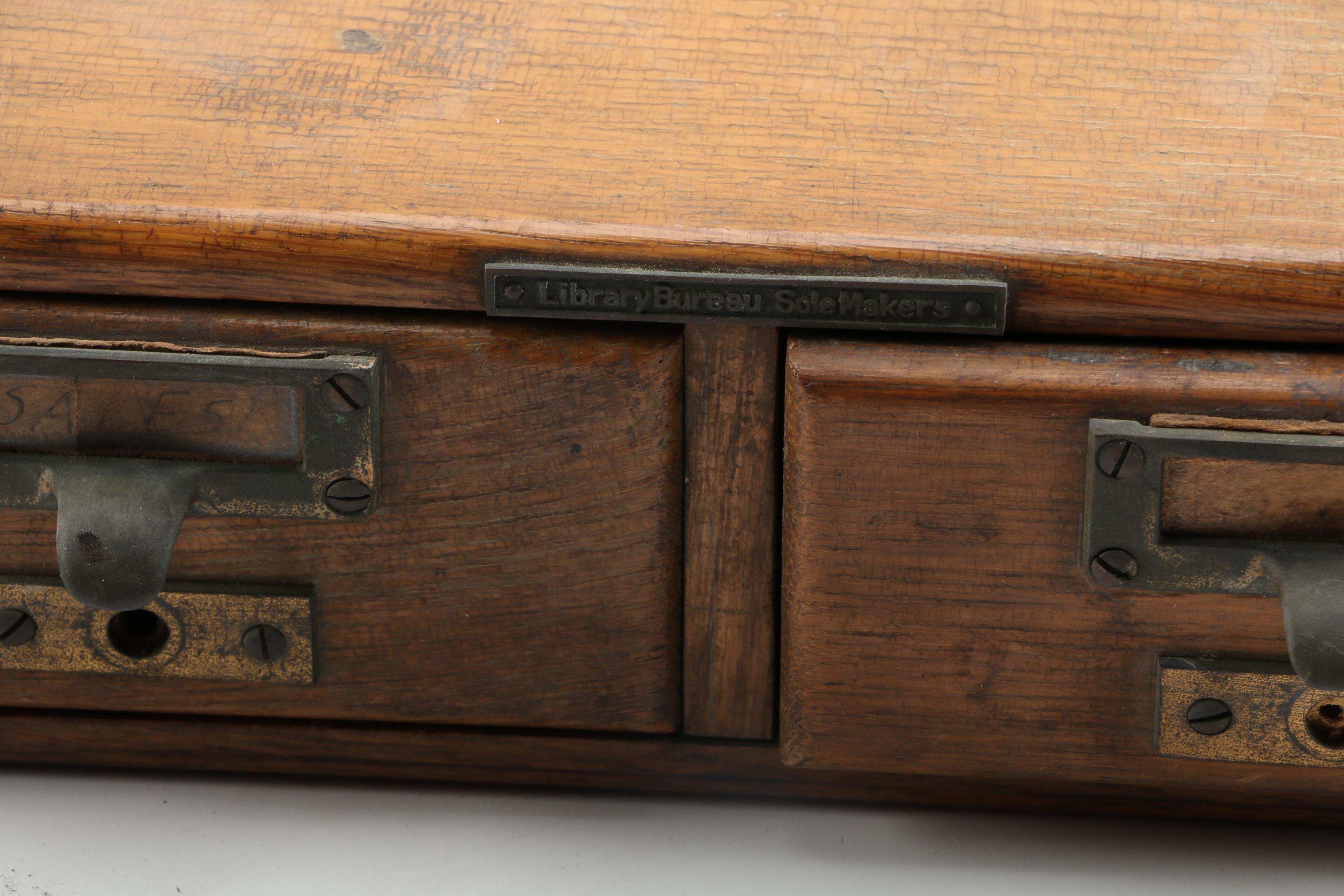 Card Catalog Box