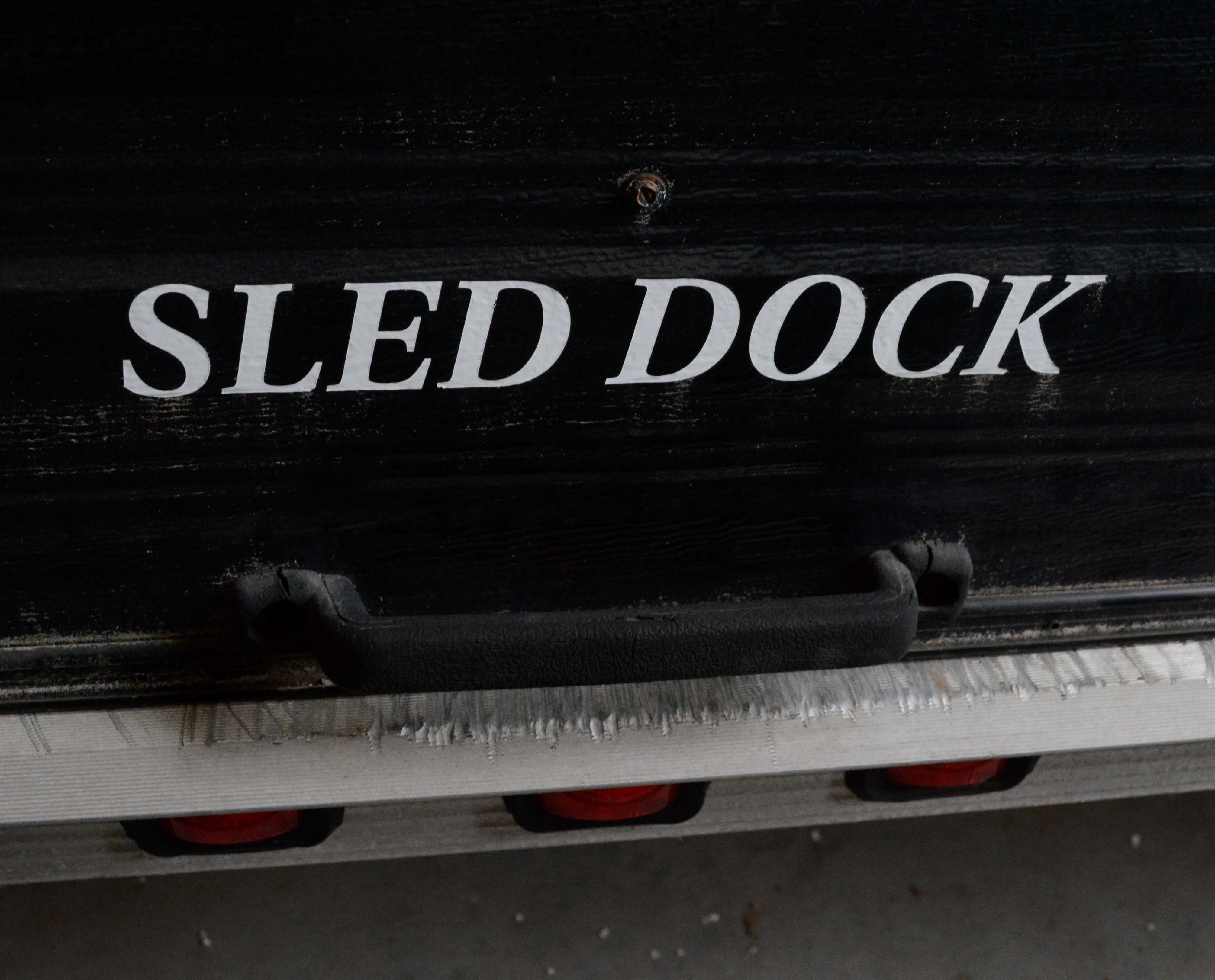 Yacht Club Sled Dock Snowmobile Trailer