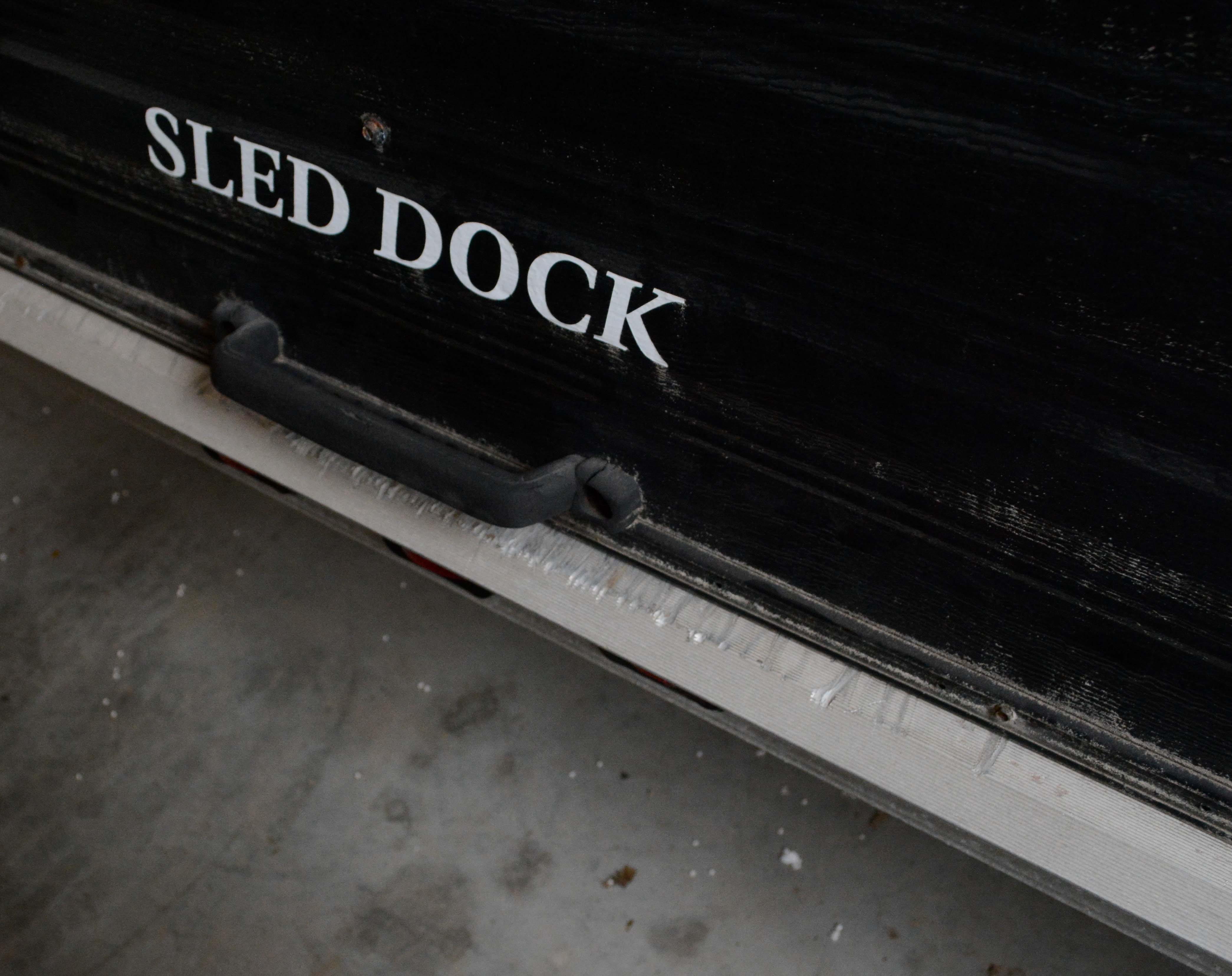 Yacht Club Sled Dock Snowmobile Trailer