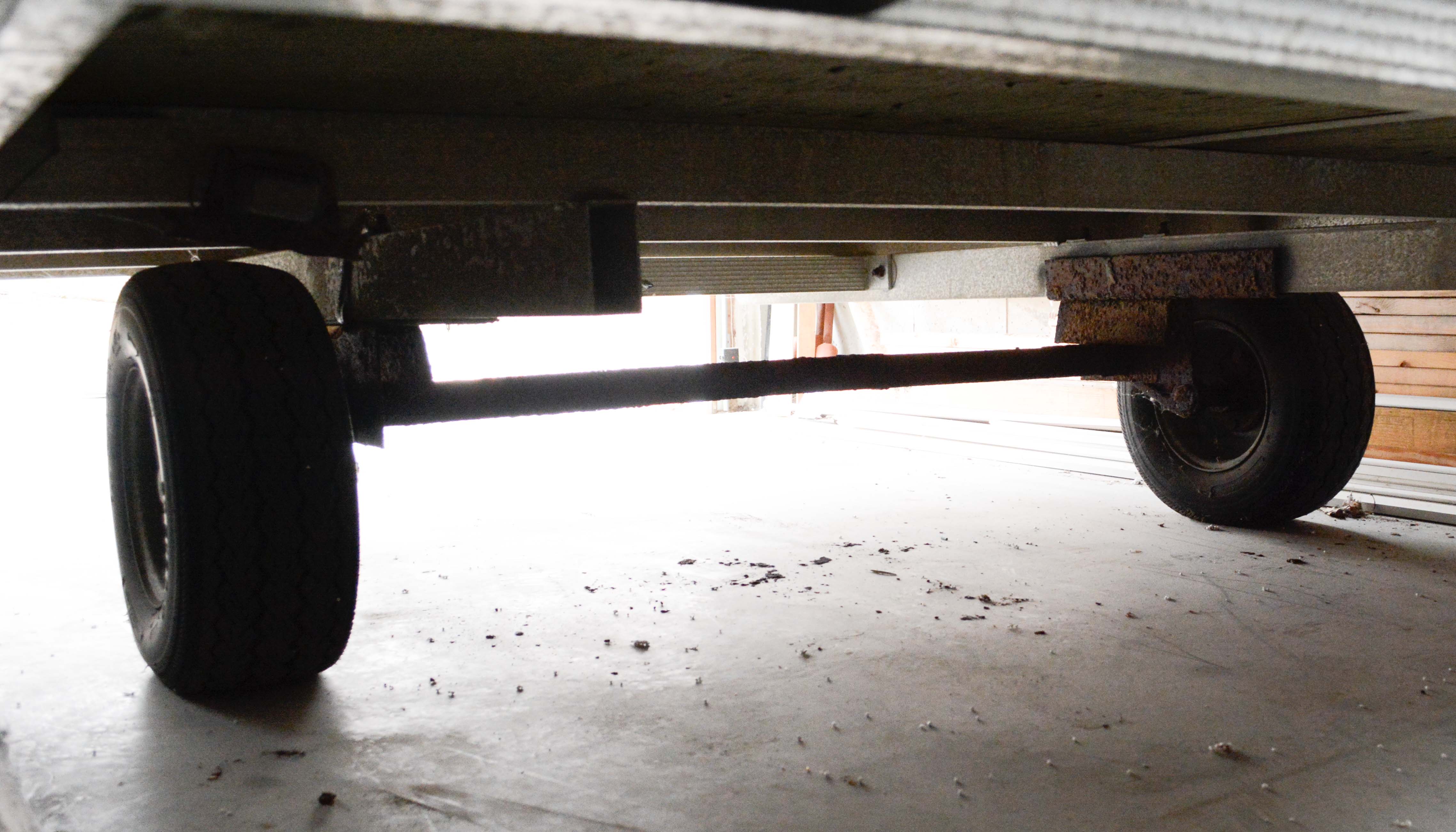 Yacht Club Sled Dock Snowmobile Trailer