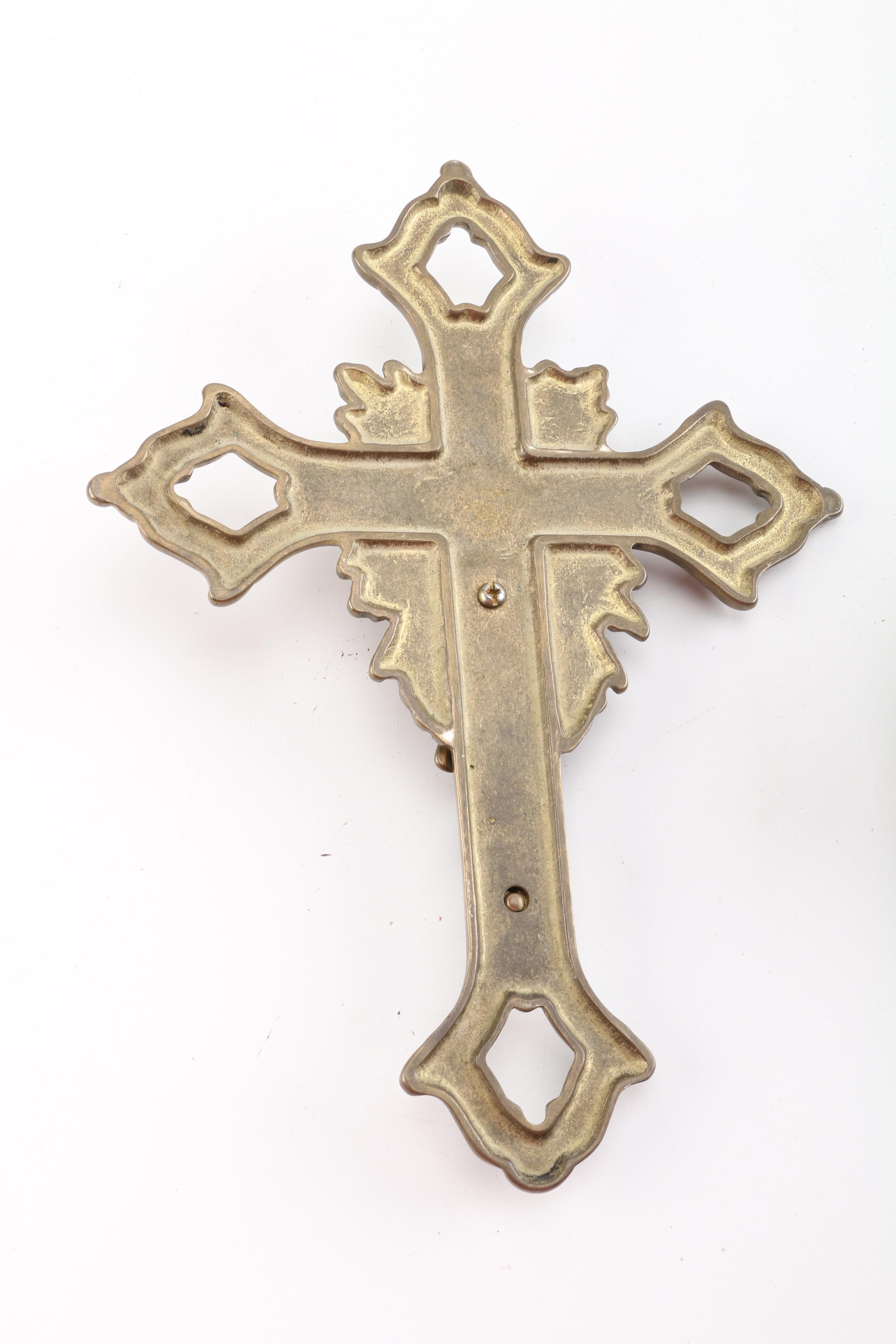 Metal Cross Decor