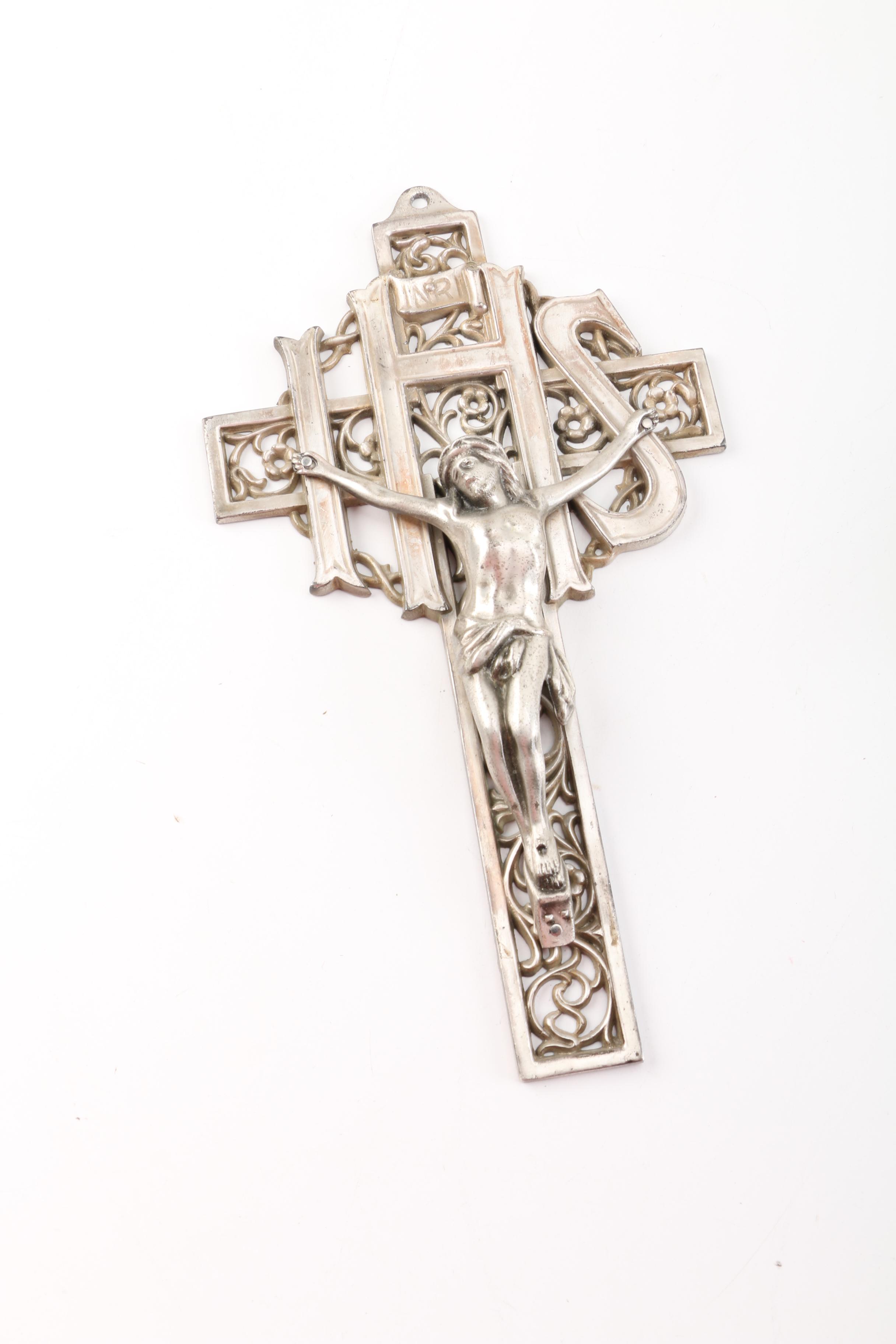 Metal Cross Decor