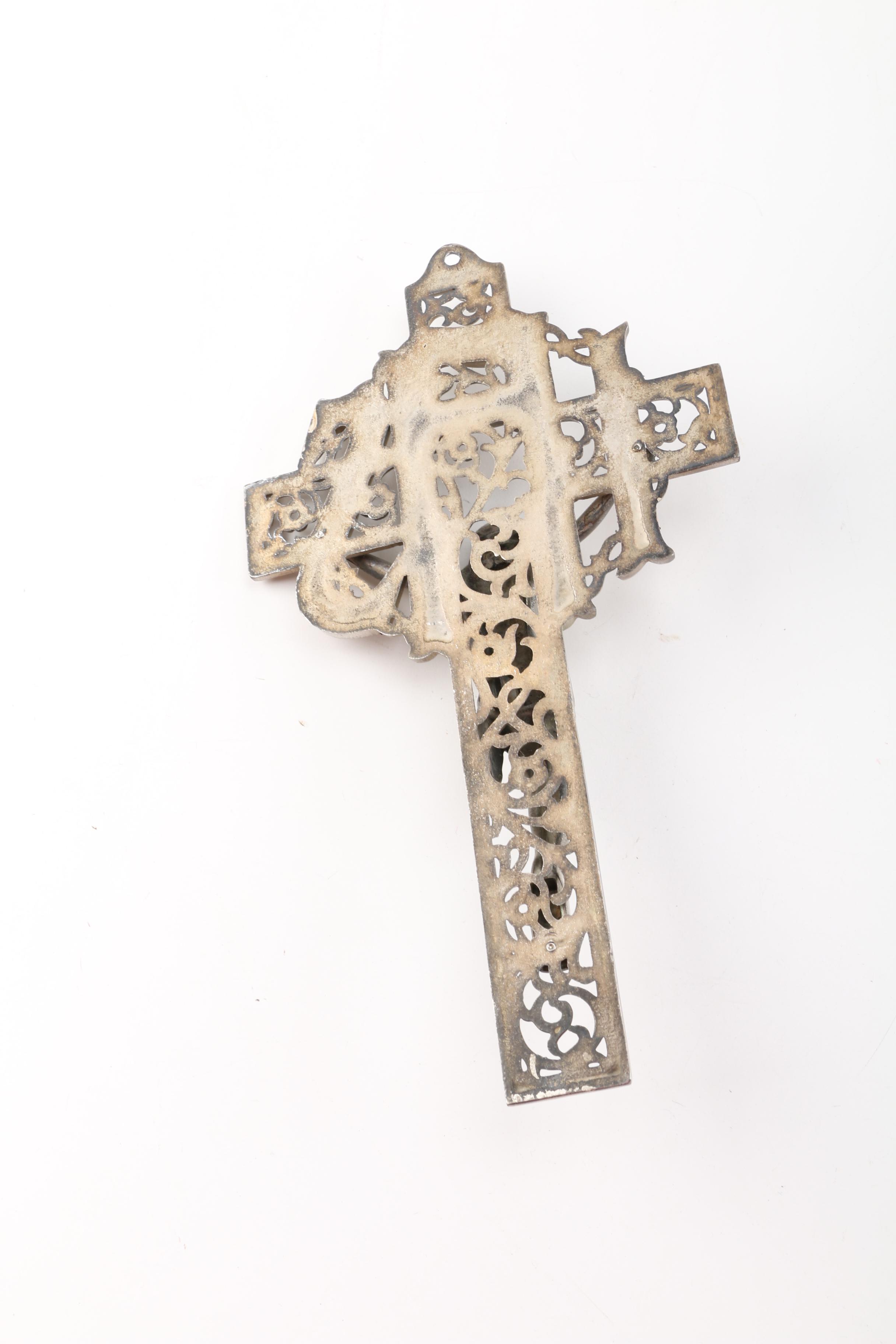 Metal Cross Decor