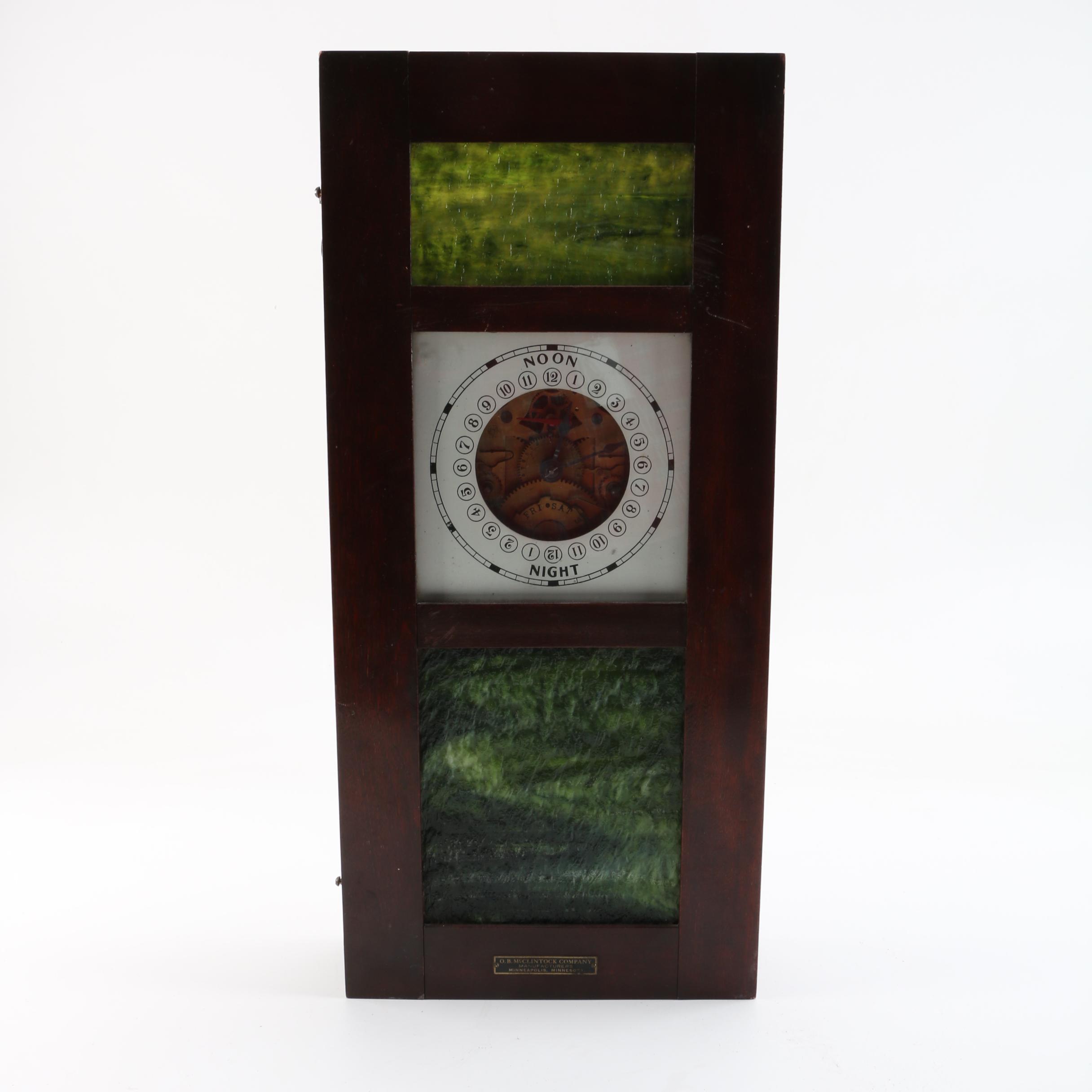 Antique O.B. Mclintock Bank Alarm System Control Box