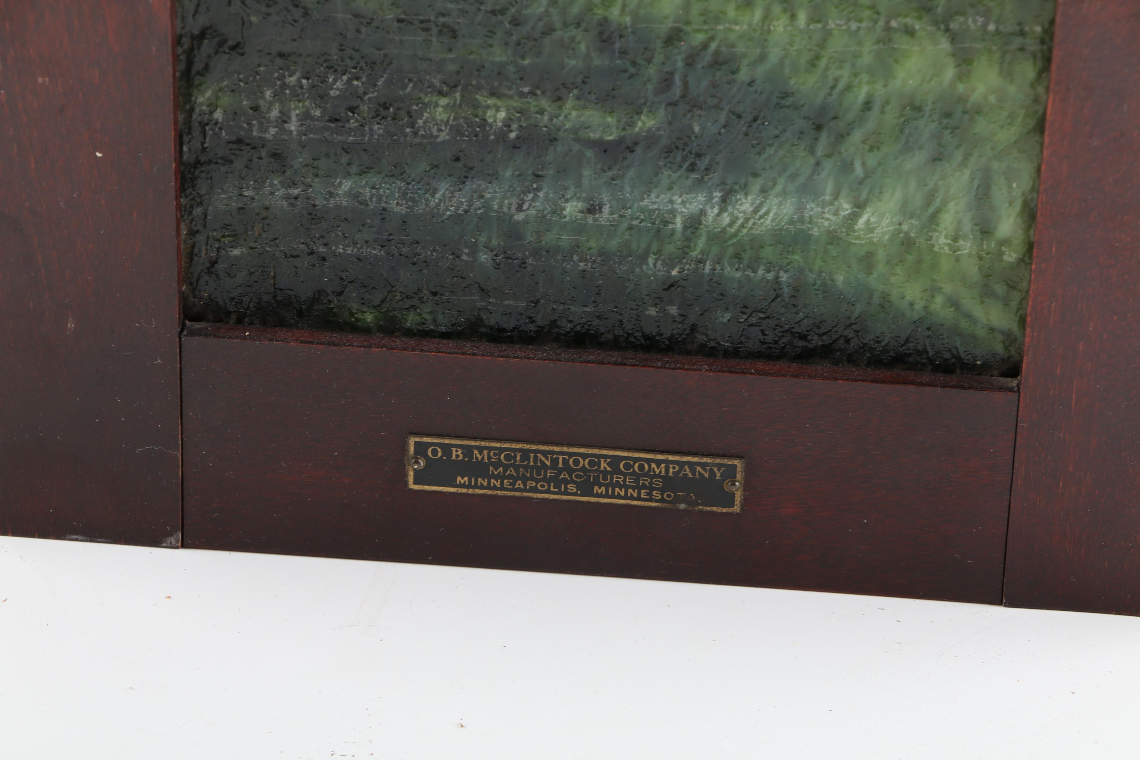 Antique O.B. Mclintock Bank Alarm System Control Box