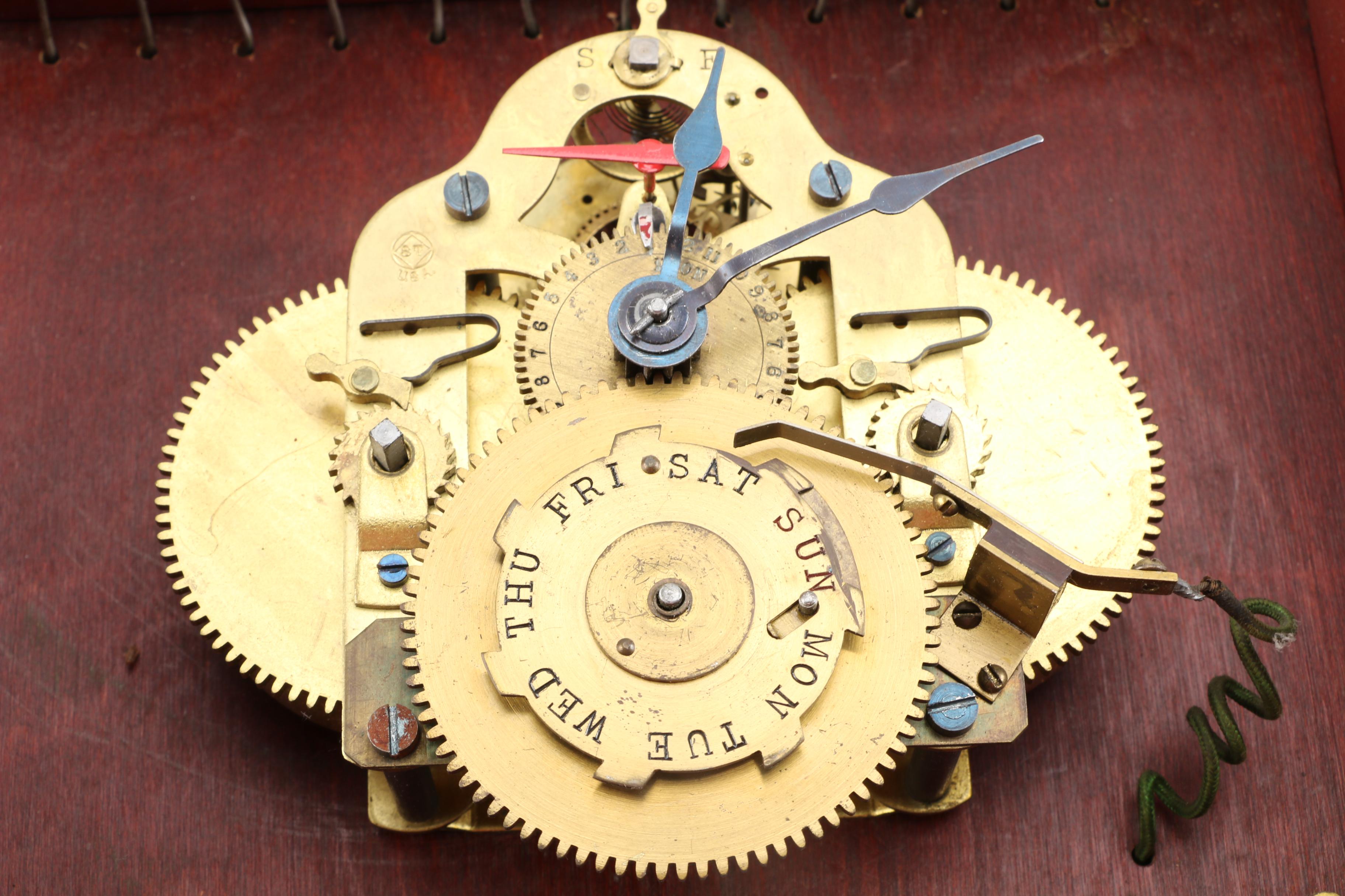 Antique O.B. Mclintock Bank Alarm System Control Box