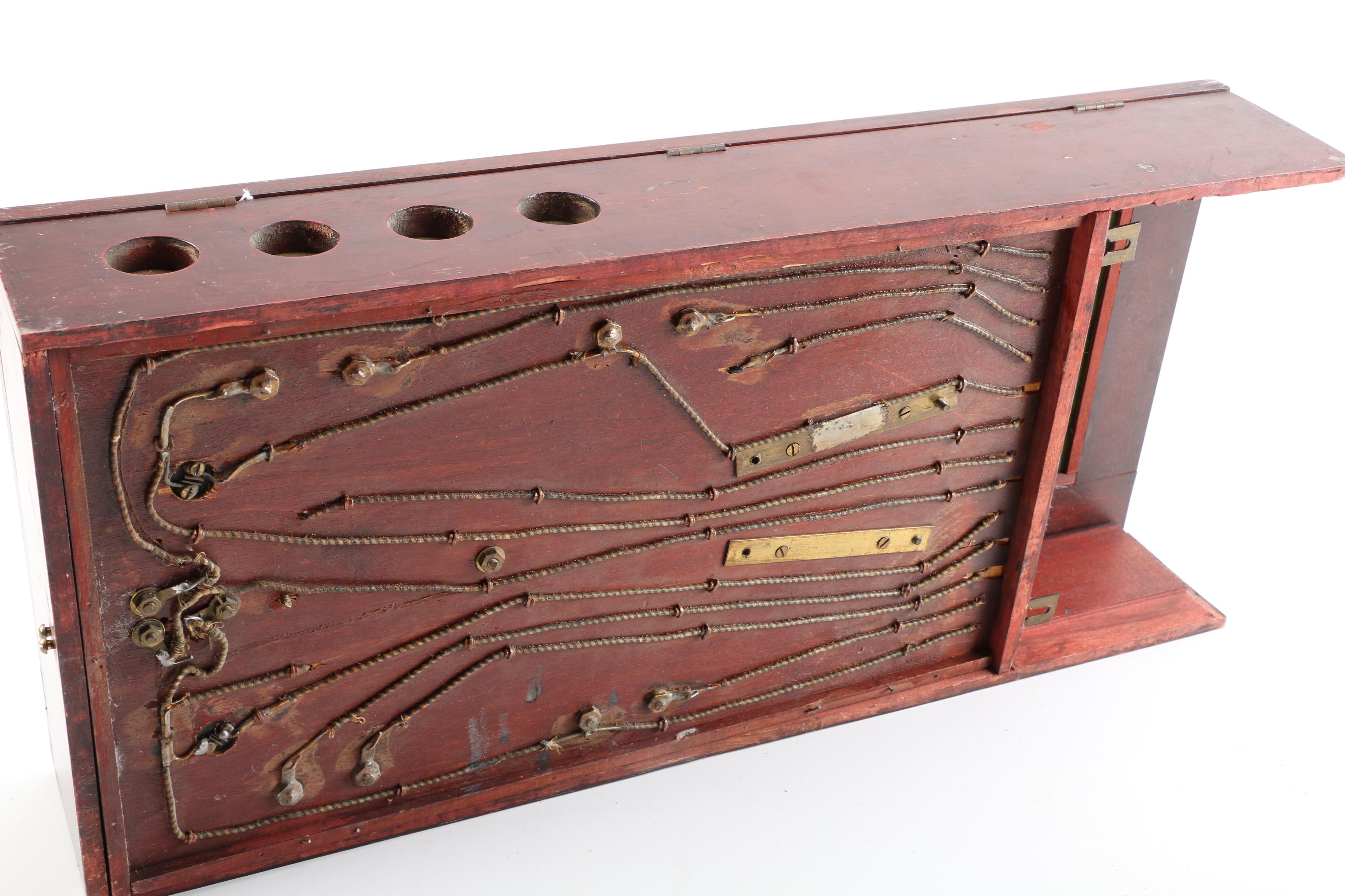 Antique O.B. Mclintock Bank Alarm System Control Box