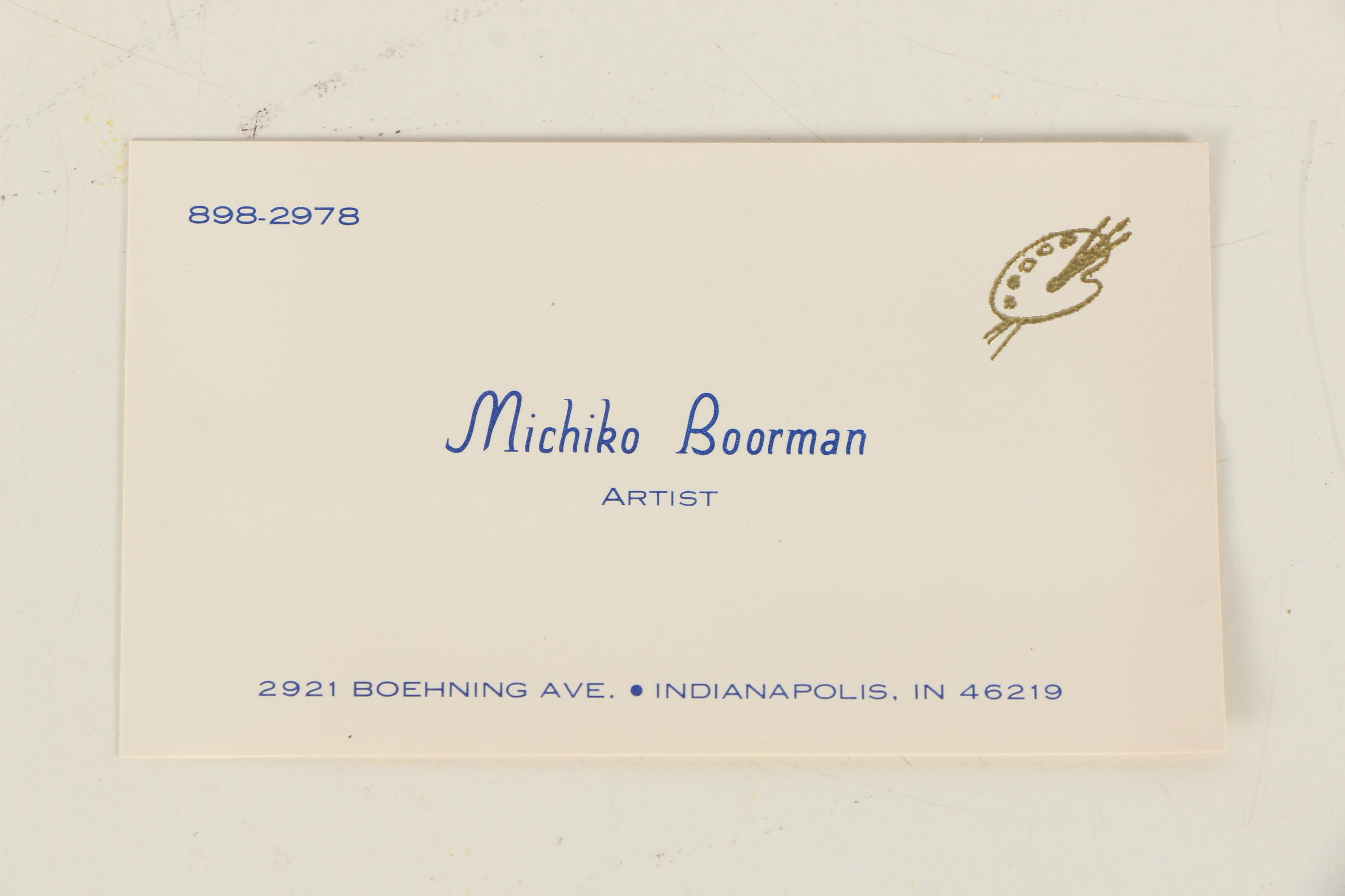 Michiko Boorman Watercolor Painting