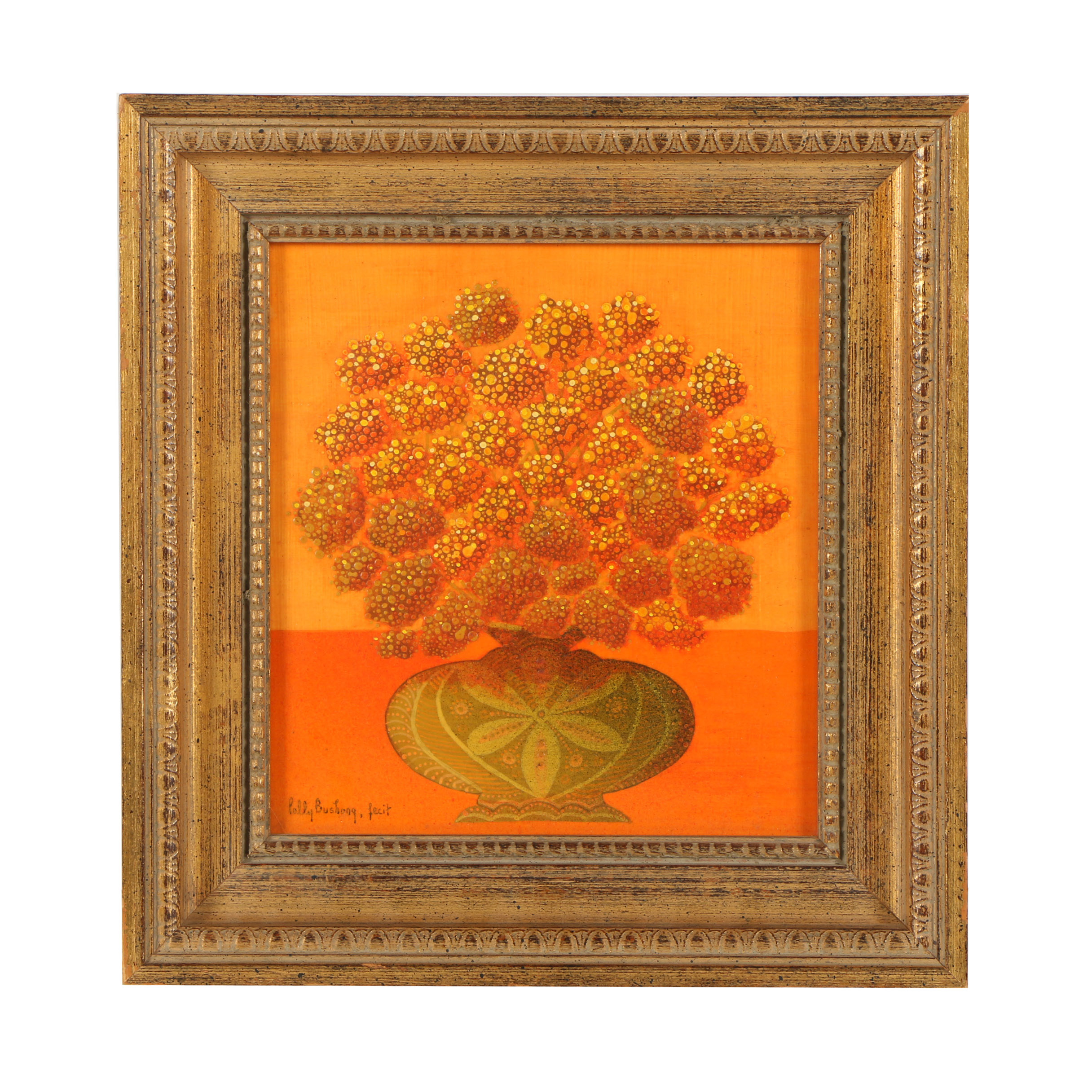 Polly Bushong Oil Painting of Floral Still Life