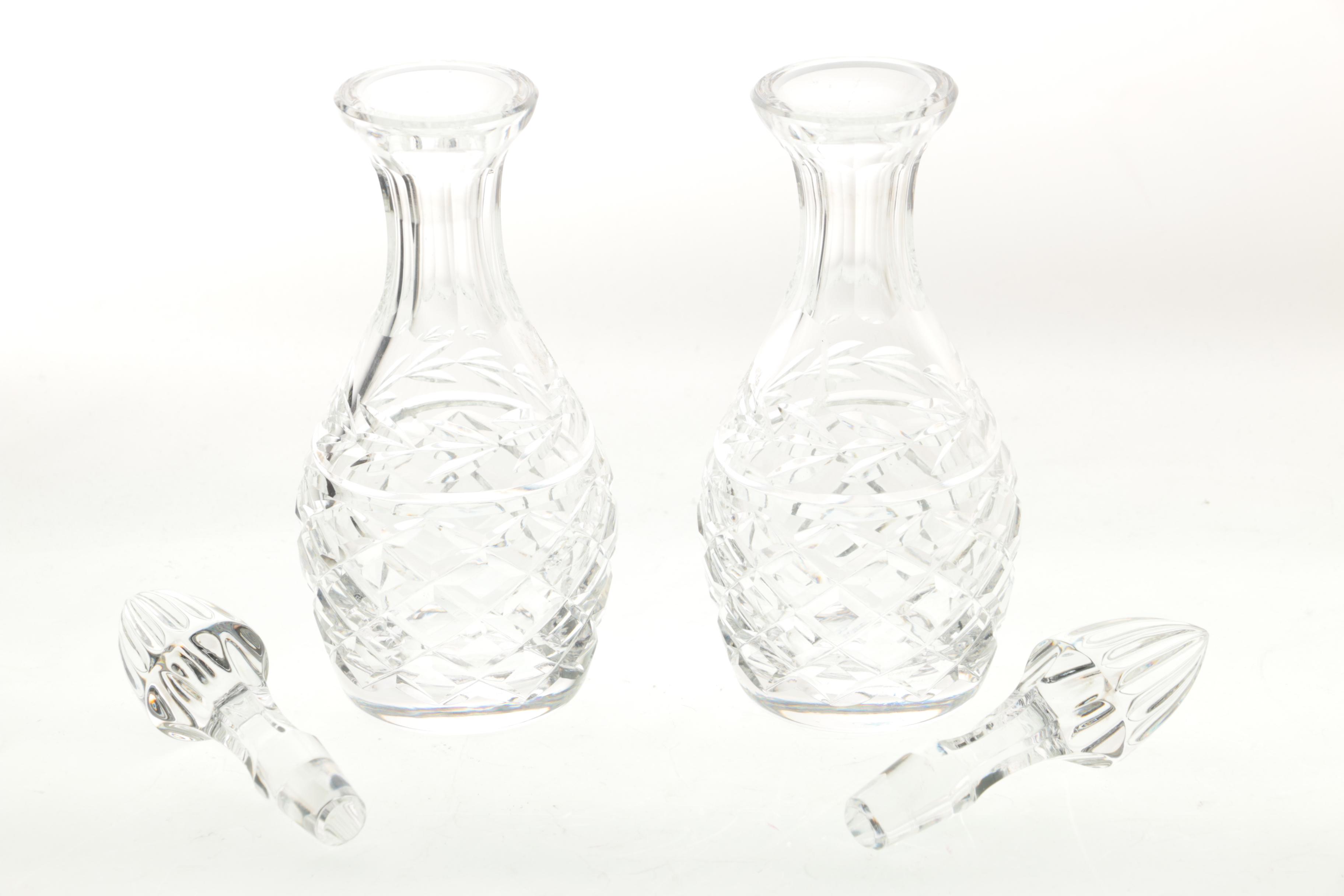 Waterford Crystal Serveware Including "Comeragh" and "Glandore"