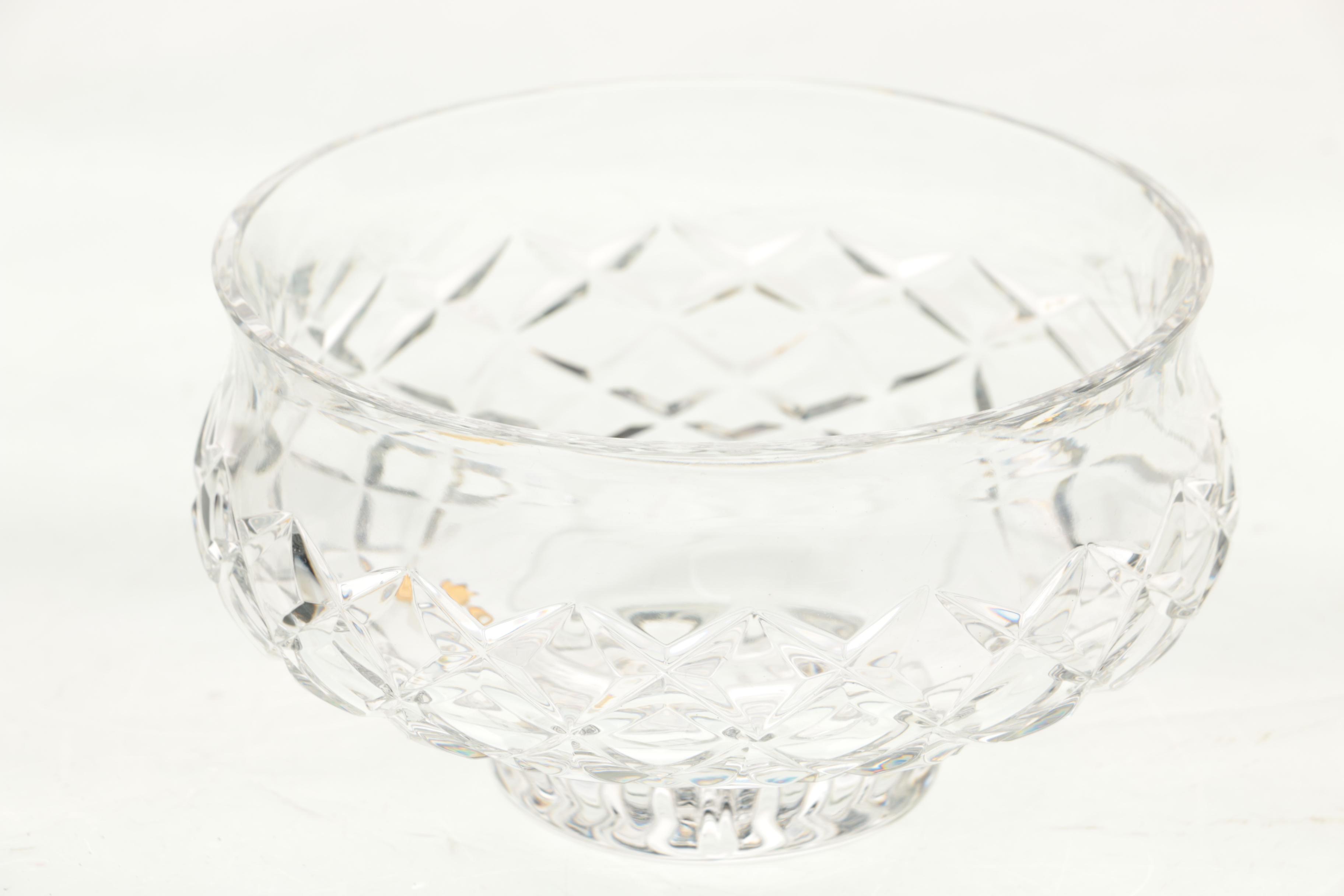 Waterford Crystal Serveware Including "Comeragh" and "Glandore"