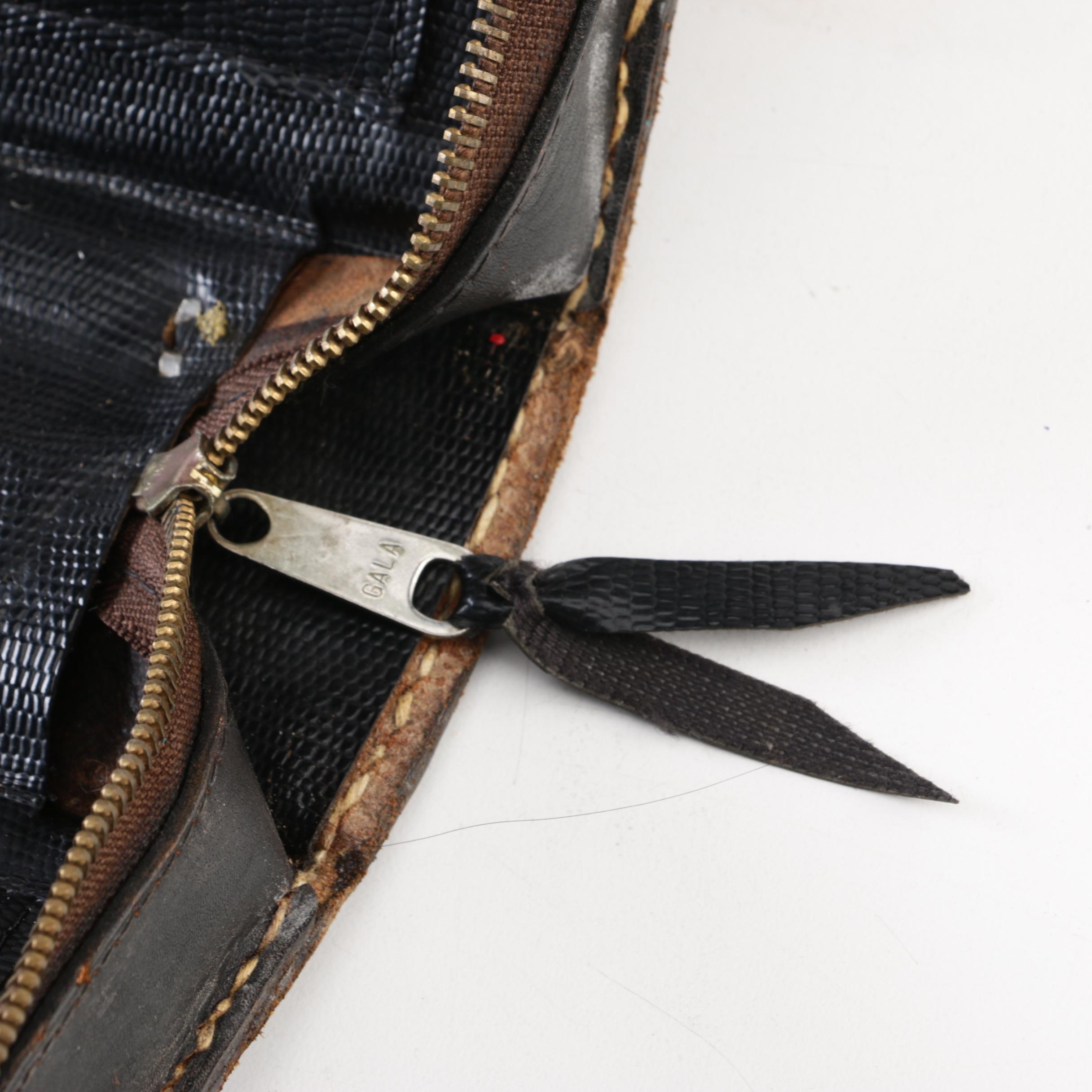 Vintage Tooled Leather Attaché Cases