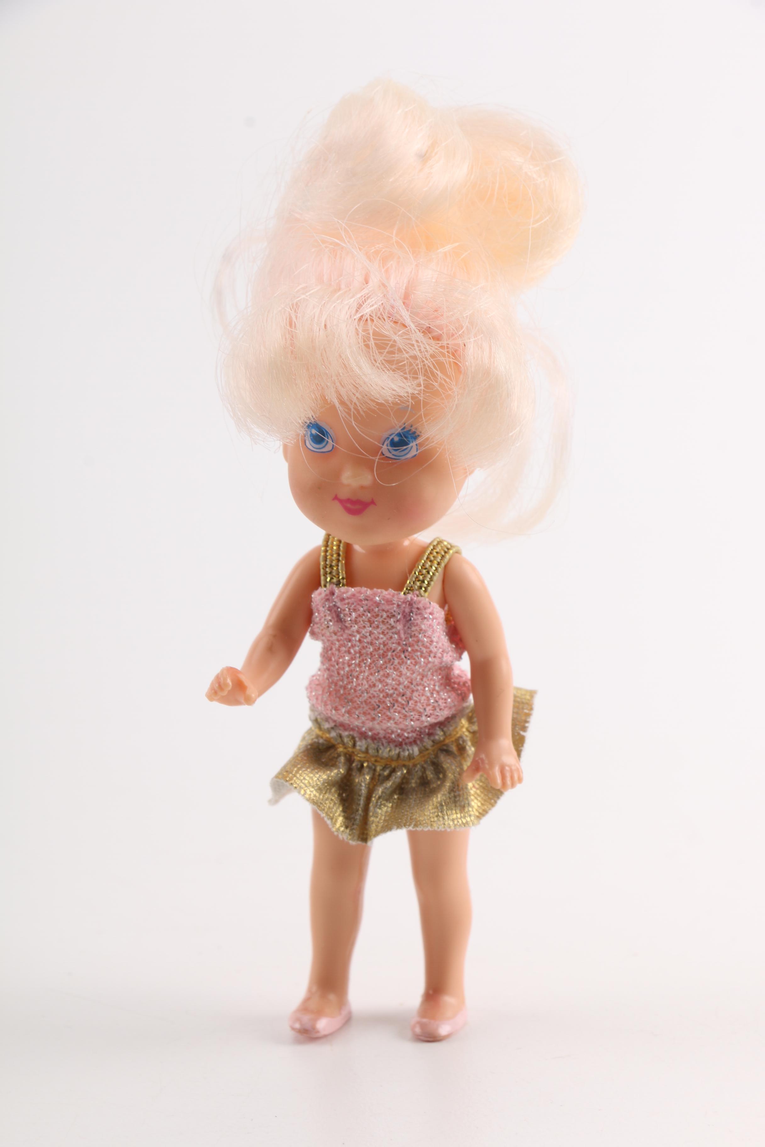 Plastic Toys Including Disney and The Smurfs