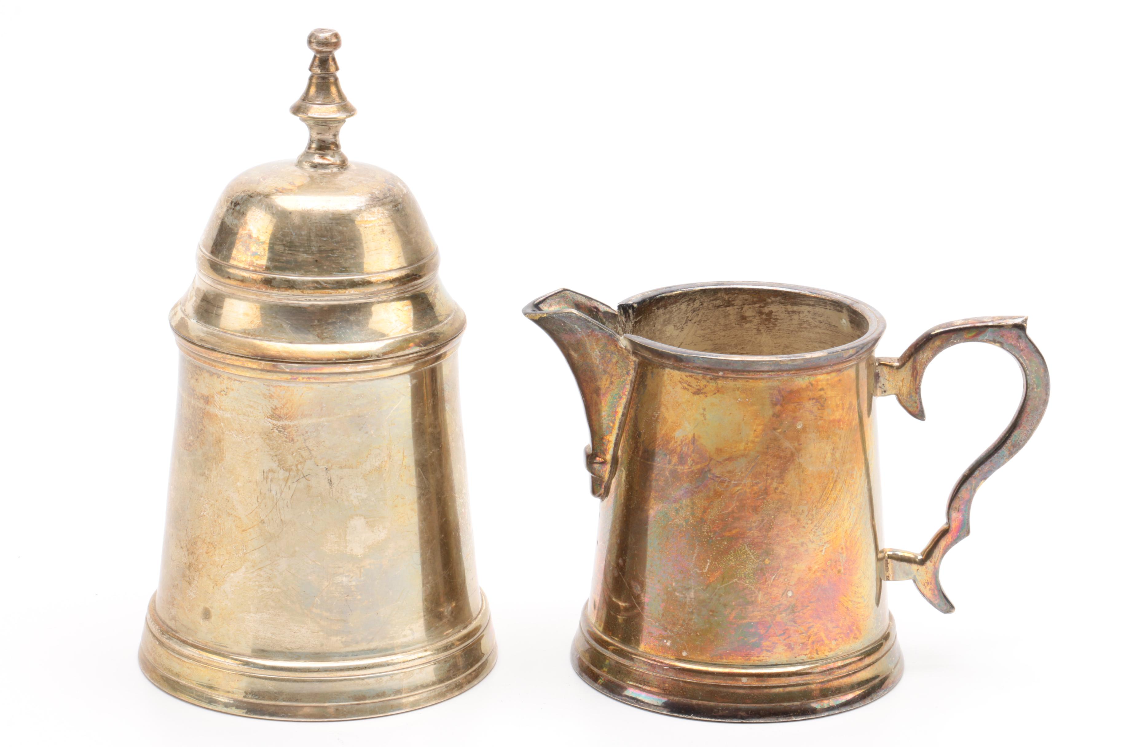 Leonard Silver Mfg. Co. Silver-Plated Coffee Service