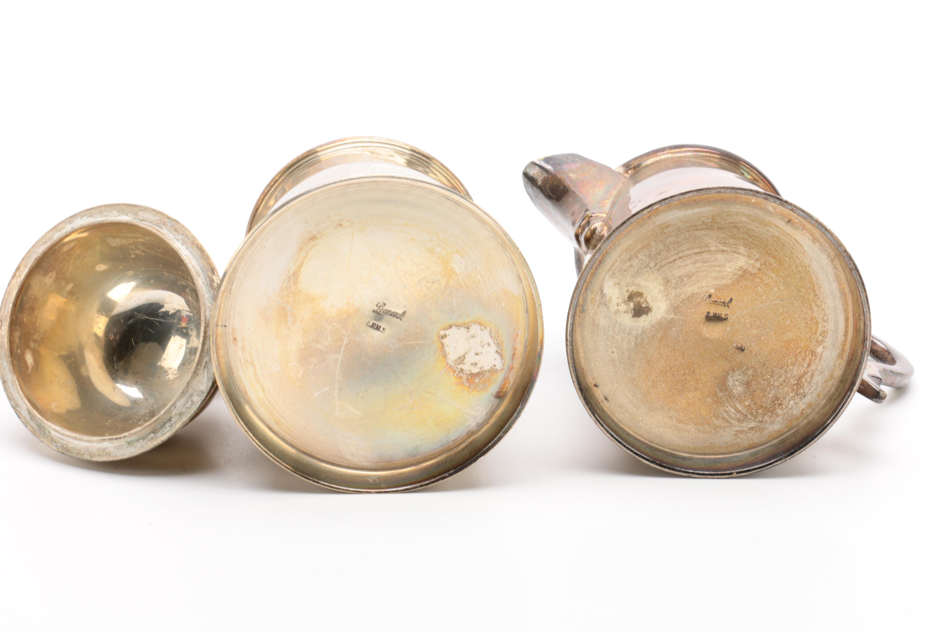 Leonard Silver Mfg. Co. Silver-Plated Coffee Service