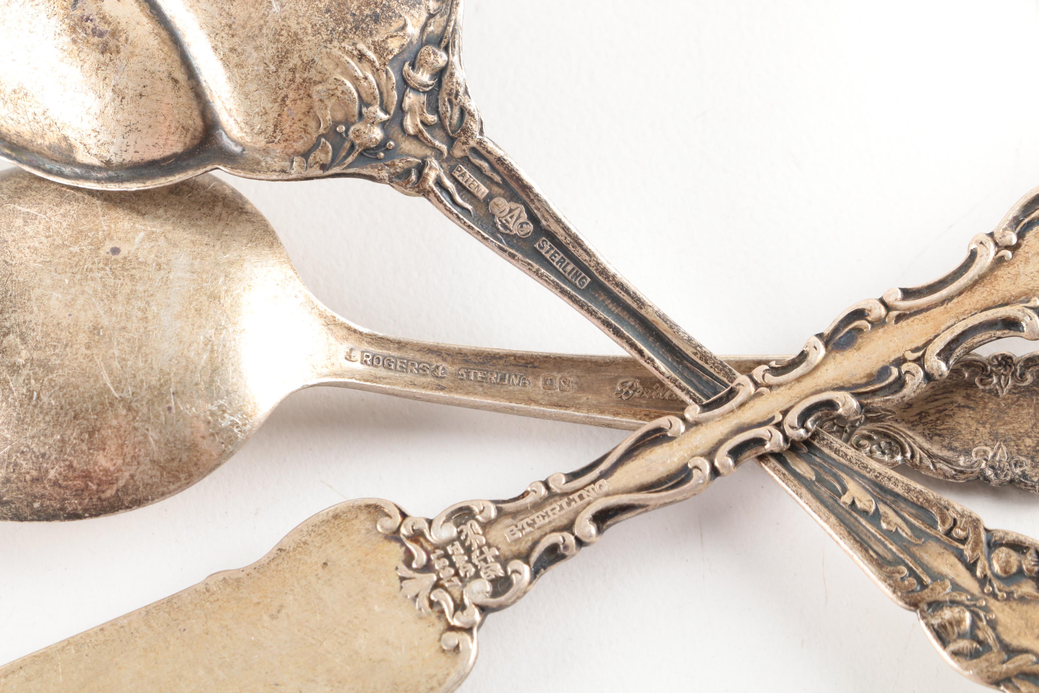 Whiting Mfg. Co. "Lily" and Other Sterling Silver Flatware