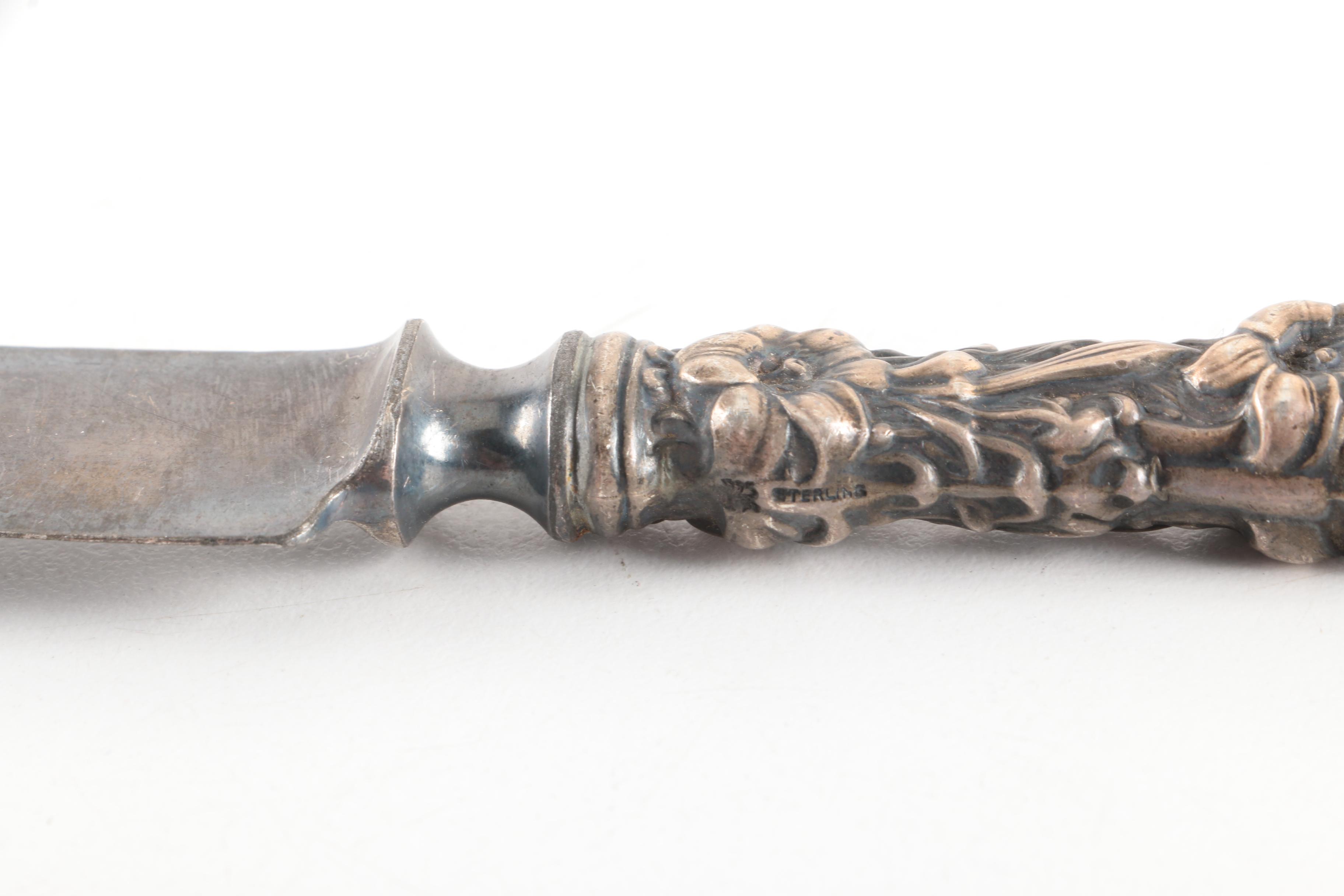 Whiting Mfg. Co. "Lily" and Other Sterling Silver Flatware