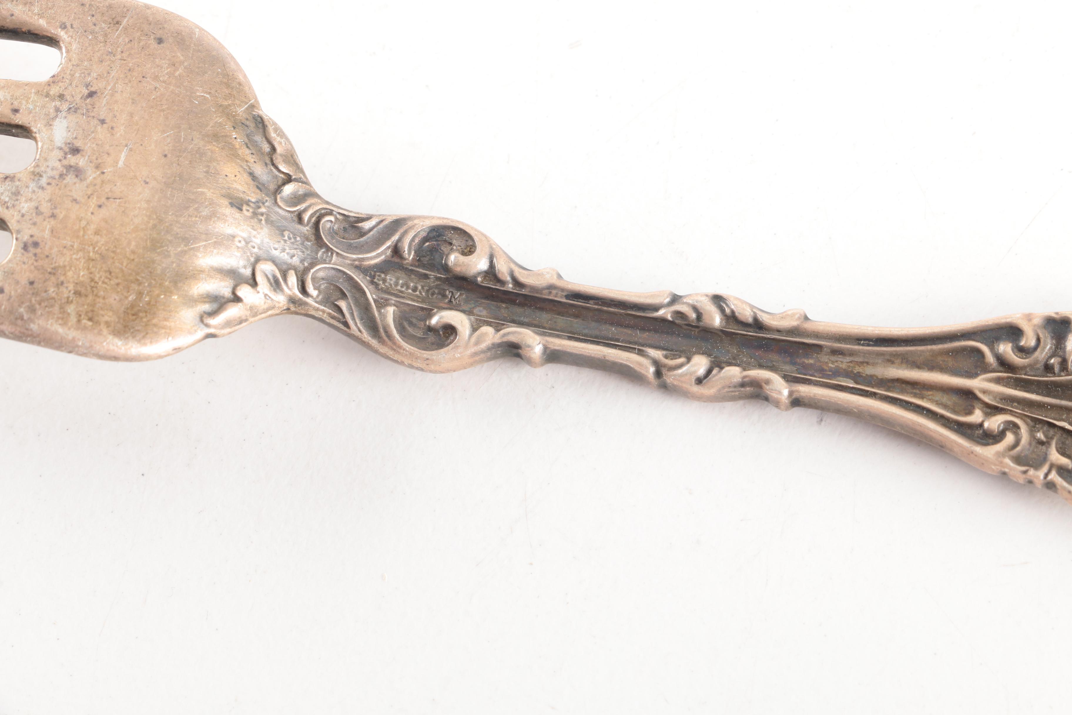 Whiting Mfg. Co. "Lily" and Other Sterling Silver Flatware