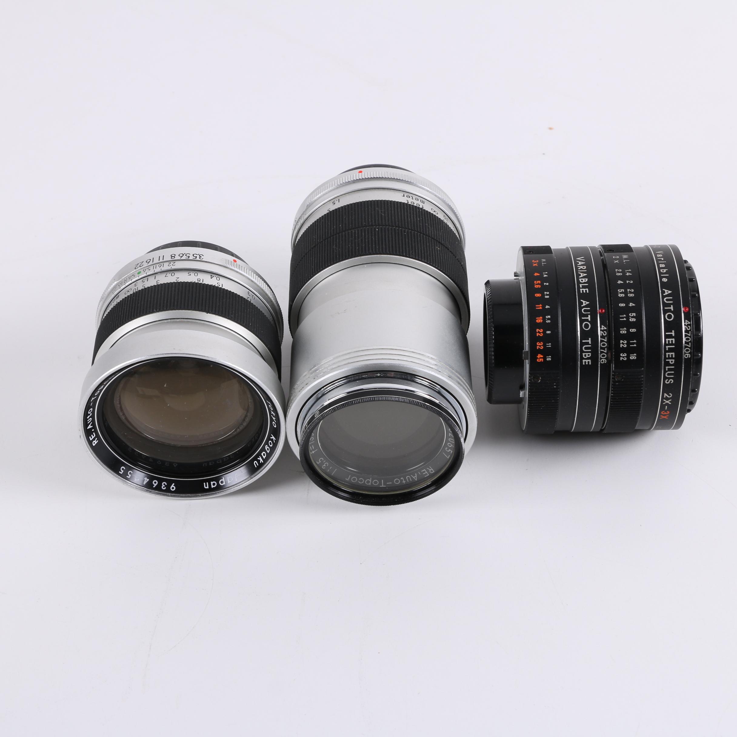 Topcon RE Super Camera with Case