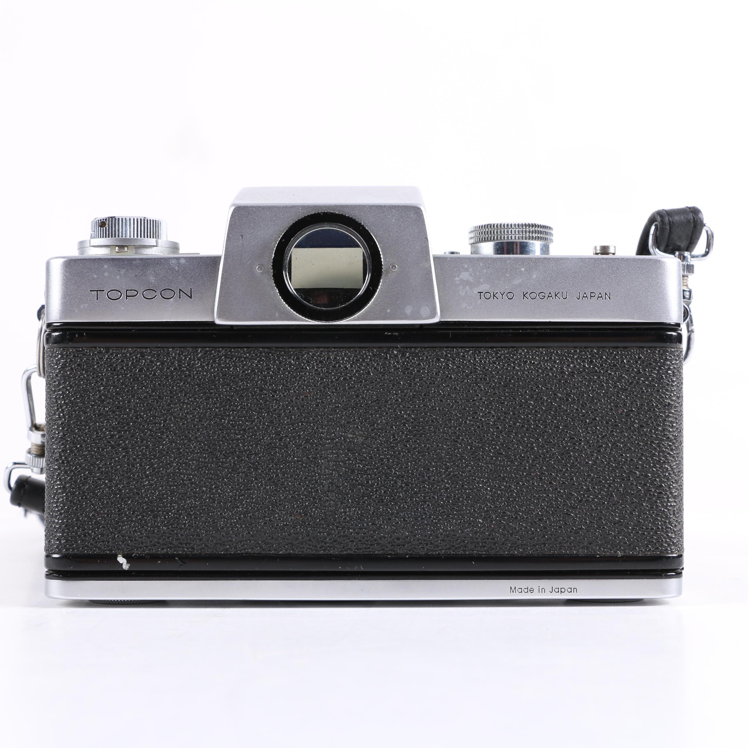 Topcon RE Super Camera with Case