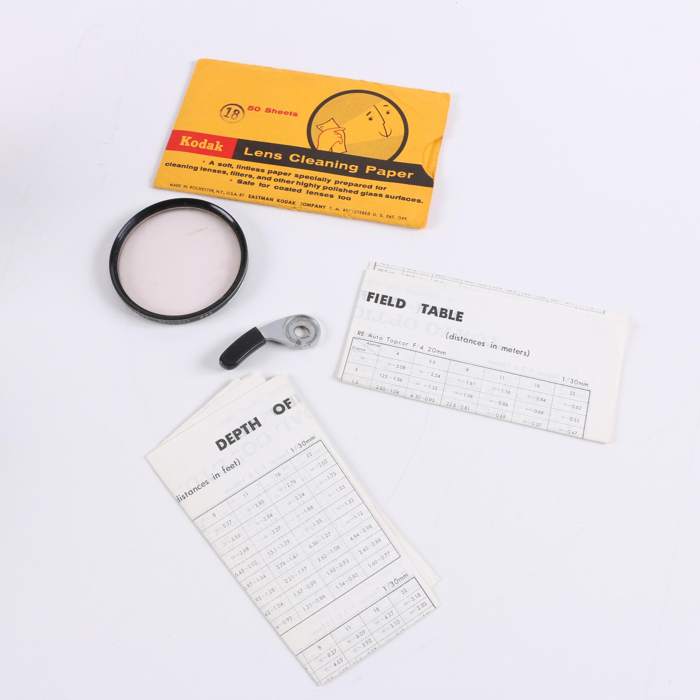 Topcon RE Super Camera with Case