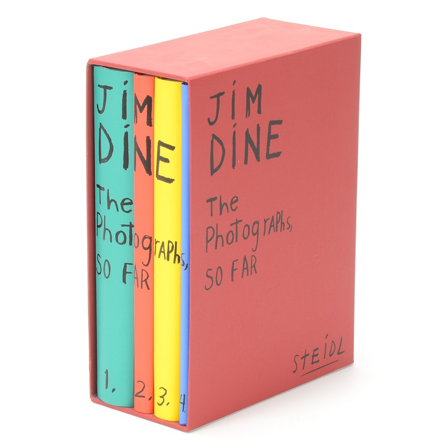 First Edition "Jim Dine: The Photographs, So Far" Book