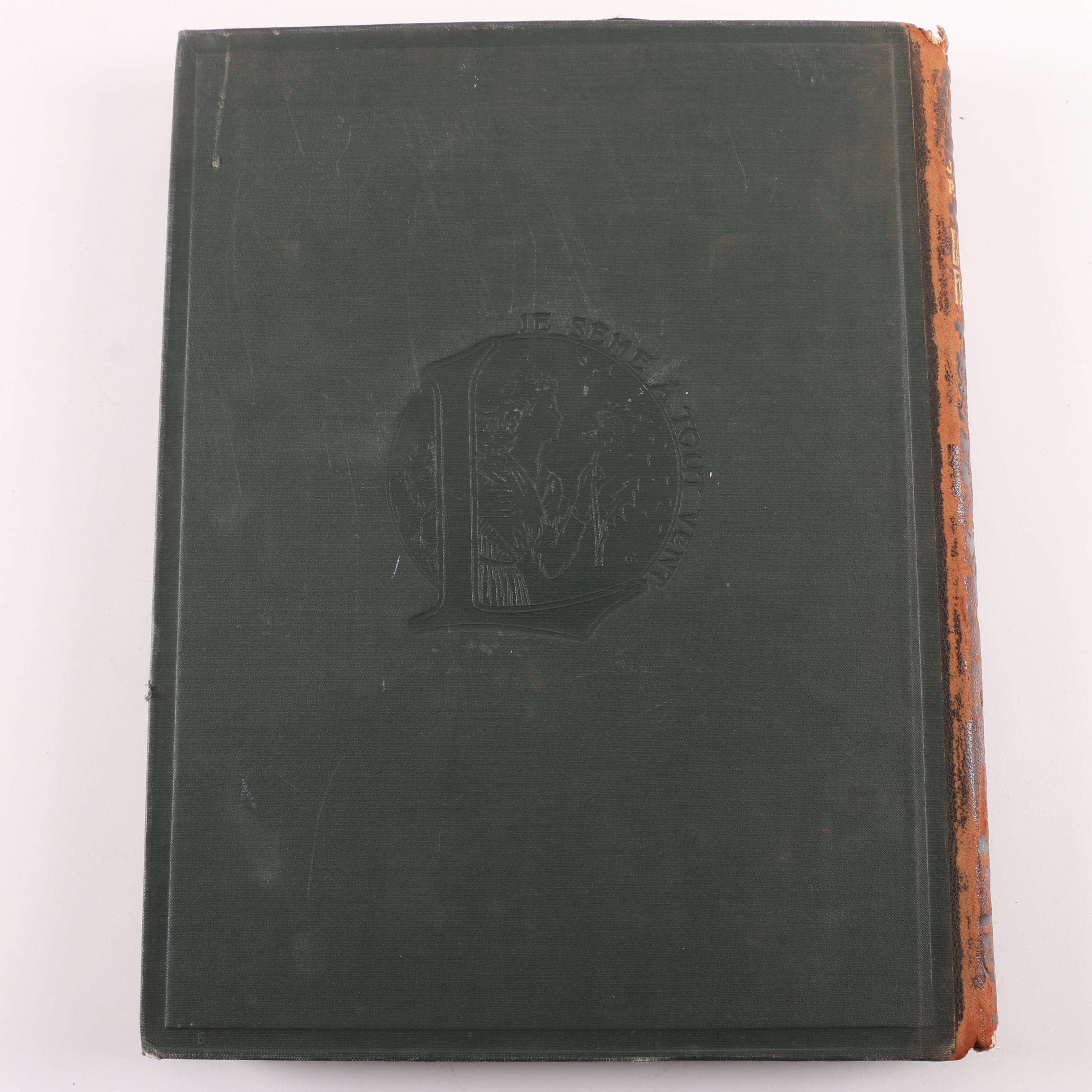 1923 "Le Ciel" Illustrated Astronomy Book by Alphonse Berget and Lucien Rudaux