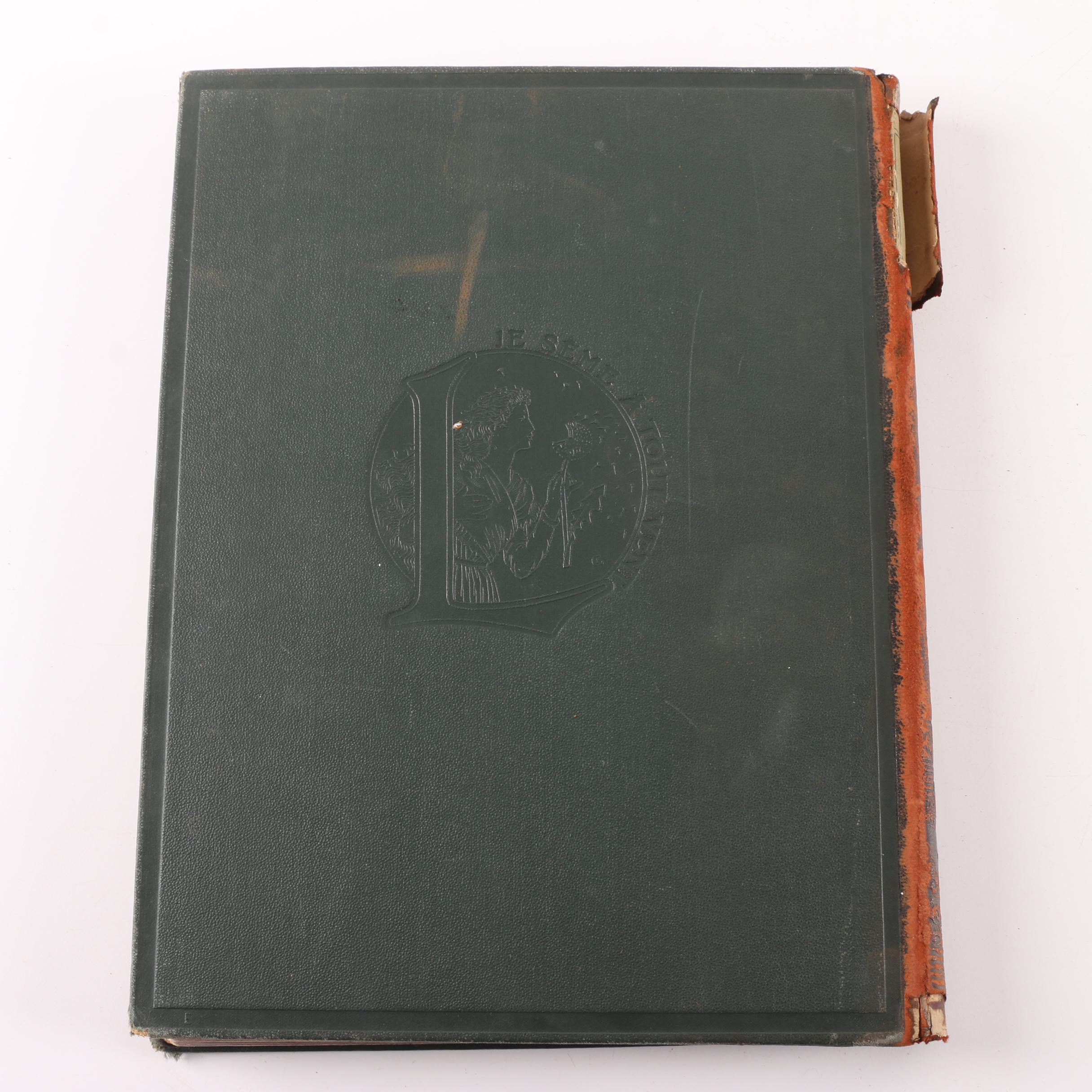 1923 "Le Ciel" Illustrated Astronomy Book by Alphonse Berget and Lucien Rudaux