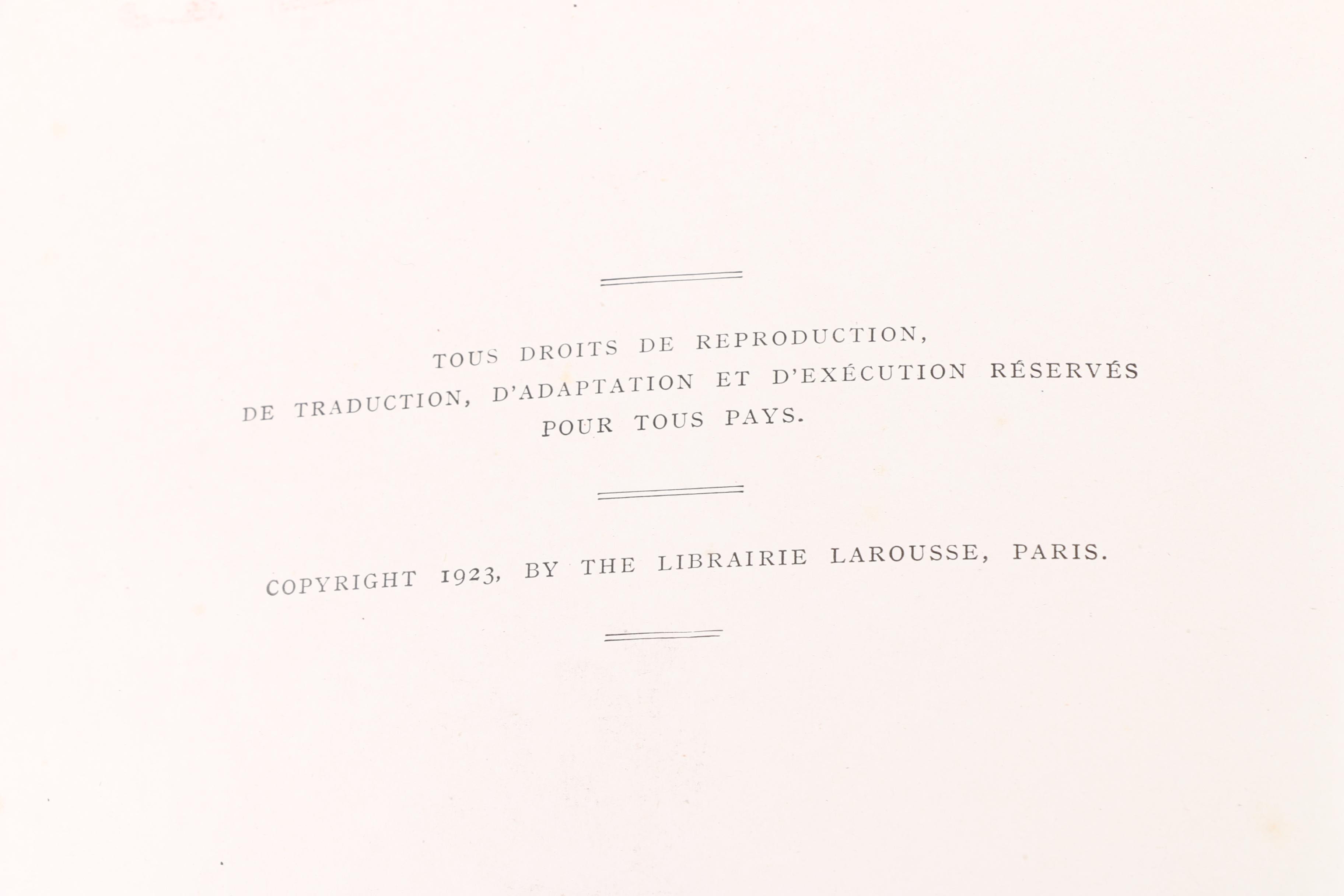 1923 "Le Ciel" Illustrated Astronomy Book by Alphonse Berget and Lucien Rudaux