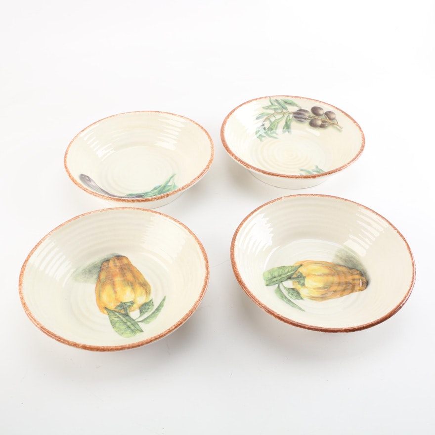 Williams-Sonoma "Jardin Potager" Pasta Bowls