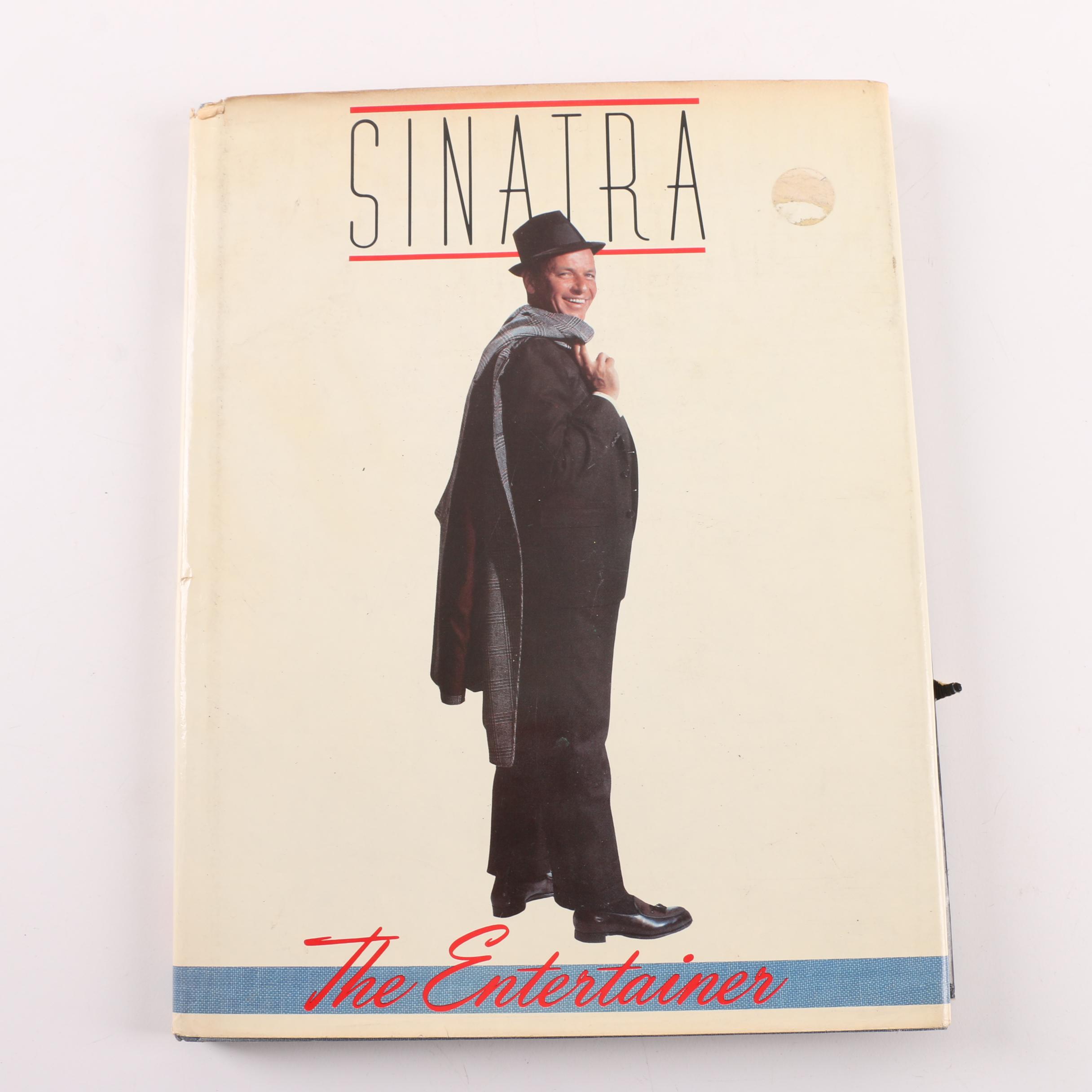 Frank Sinatra Books and Collector's Plaque
