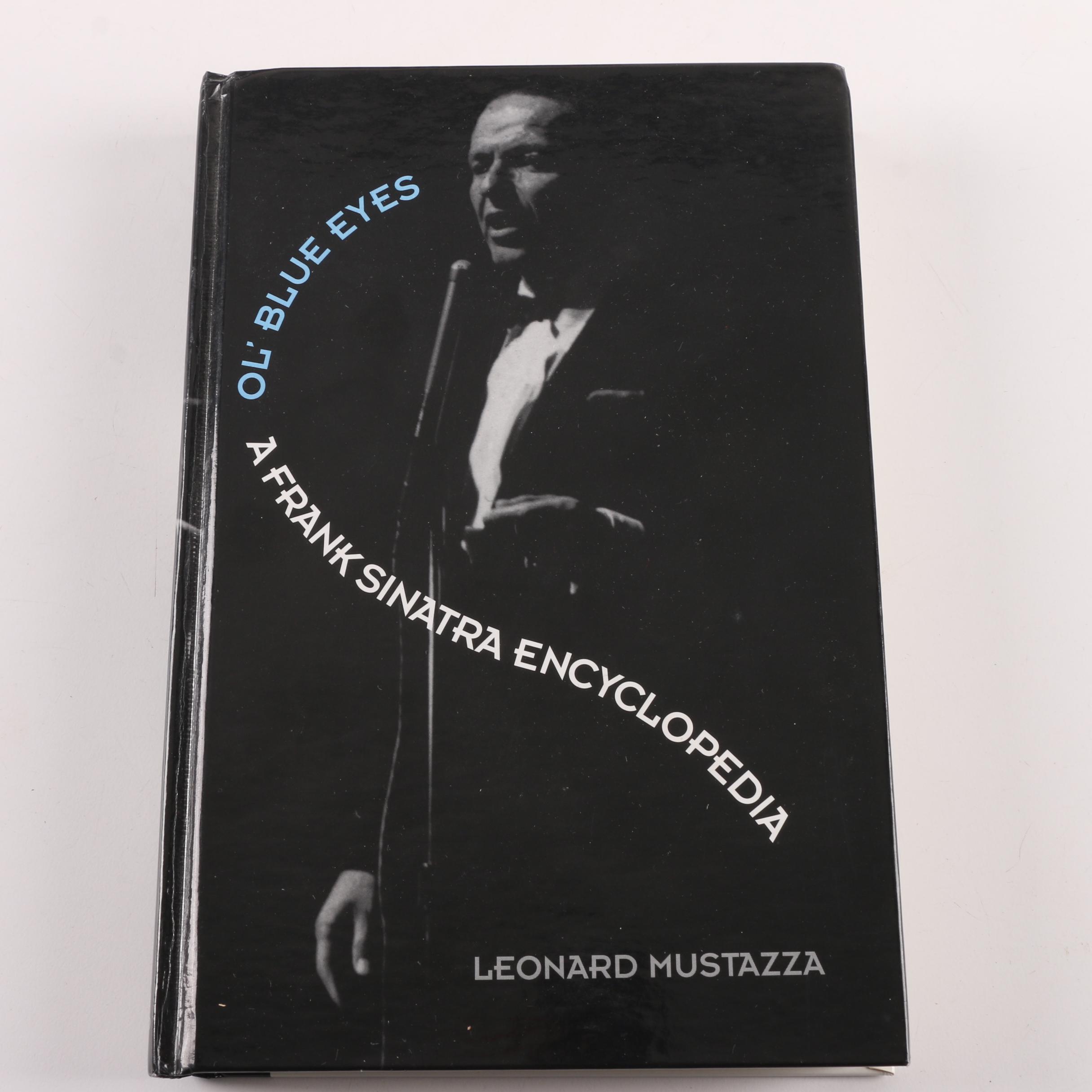 Frank Sinatra Books and Collector's Plaque