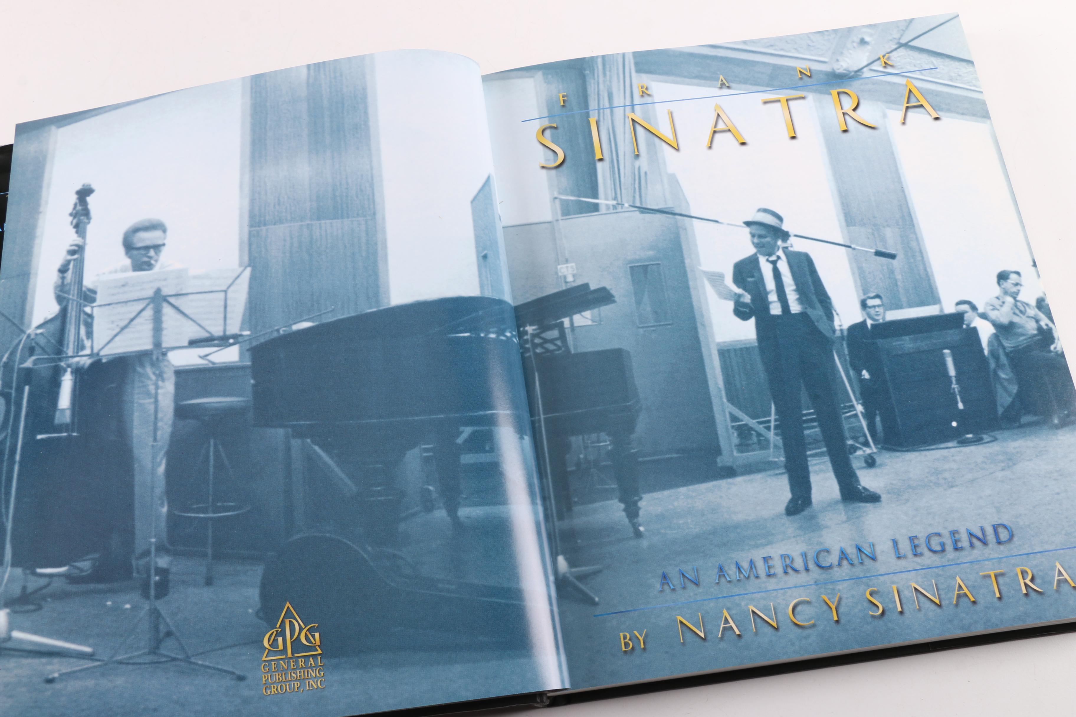 Frank Sinatra Books and Collector's Plaque