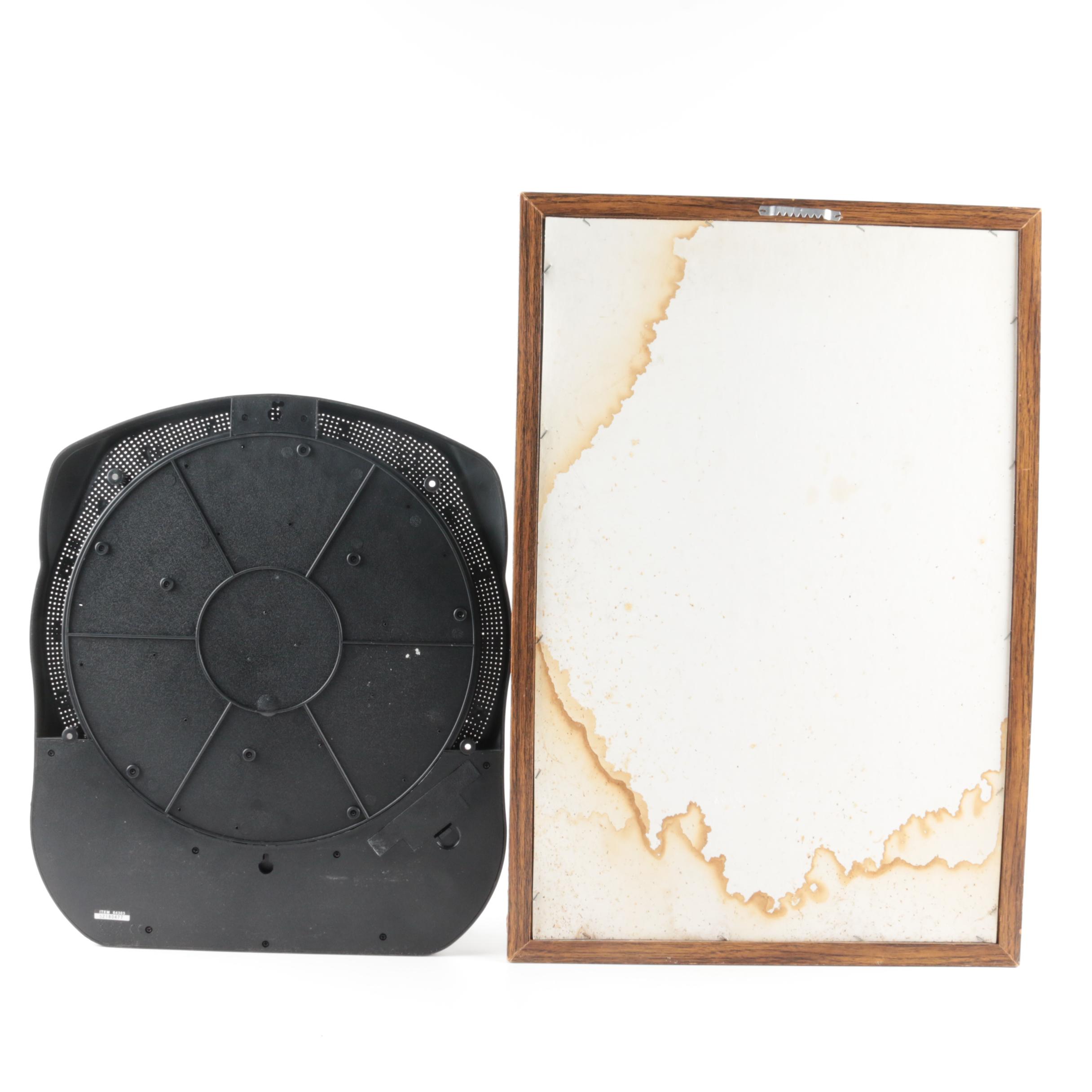 Cybermatch Electronic Dartboard, Heineken Chalkboard, and Unicorn Darts