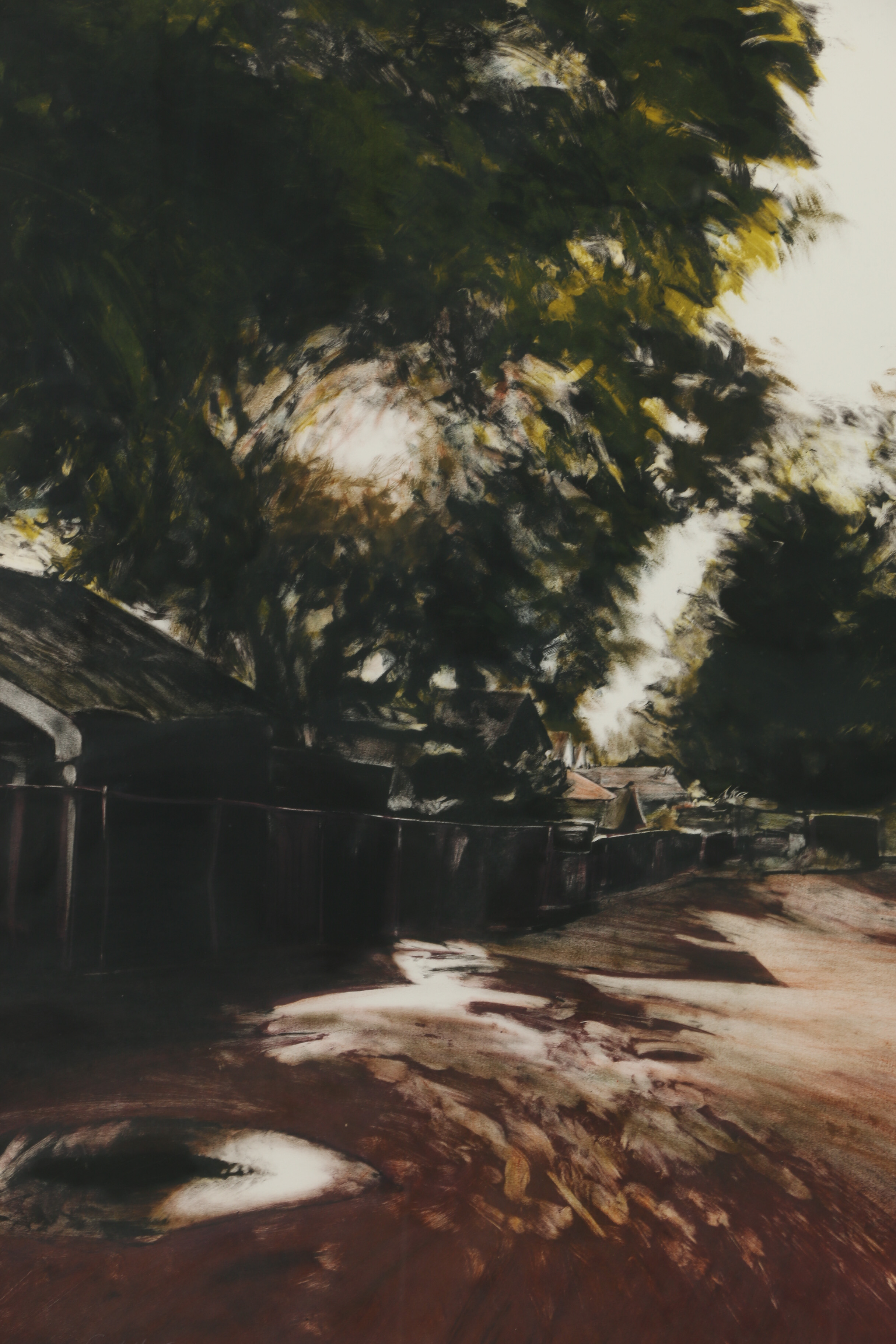 Mary Farrell 1991 Lithographic Monoprint