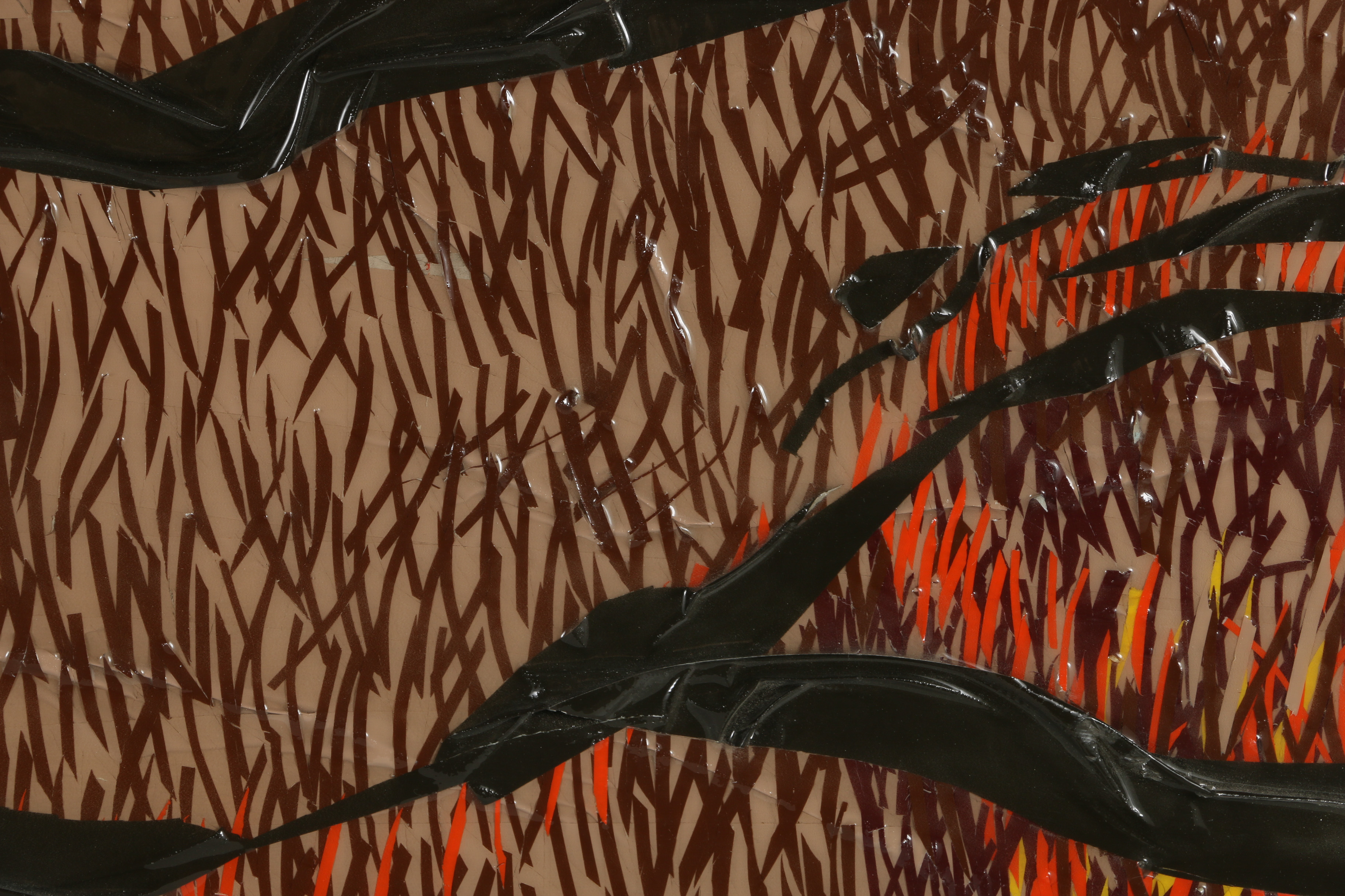 Joe Girandola Mixed Media Drawing "Senza Christina (ode to Wyeth)"