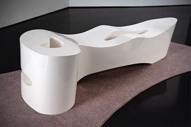 Bernard Tschumi Formica® Bench "Typogram"