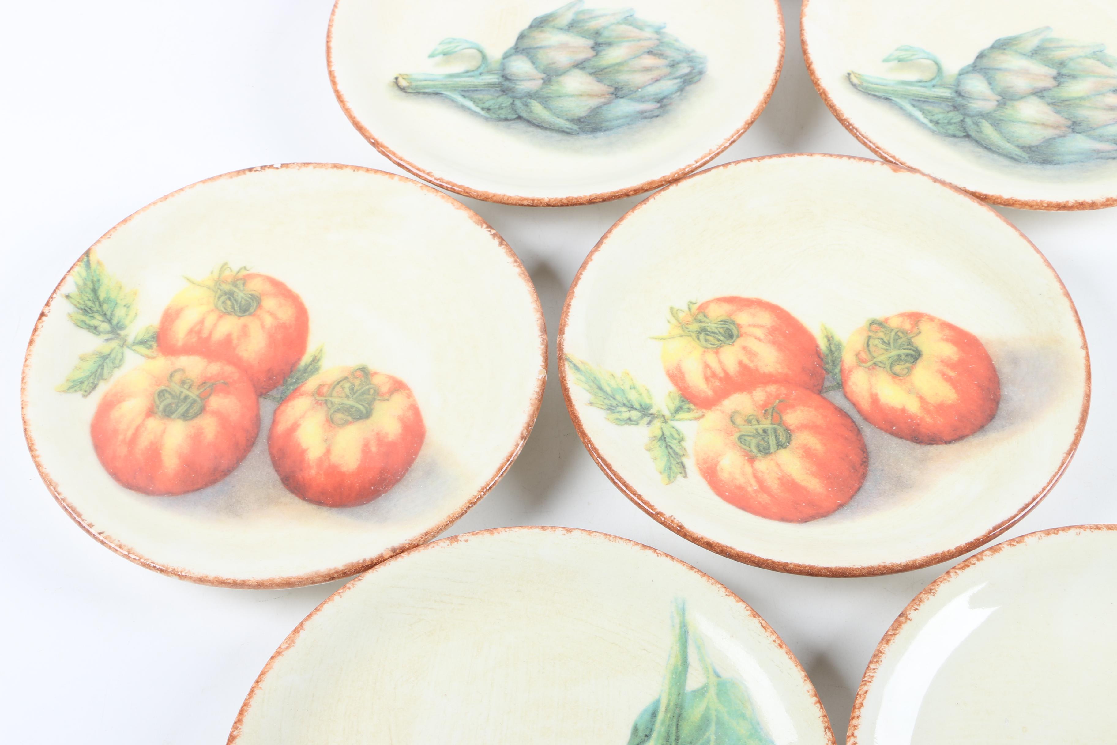 Williams-Sonoma "Jardin Potager" Salad Plates