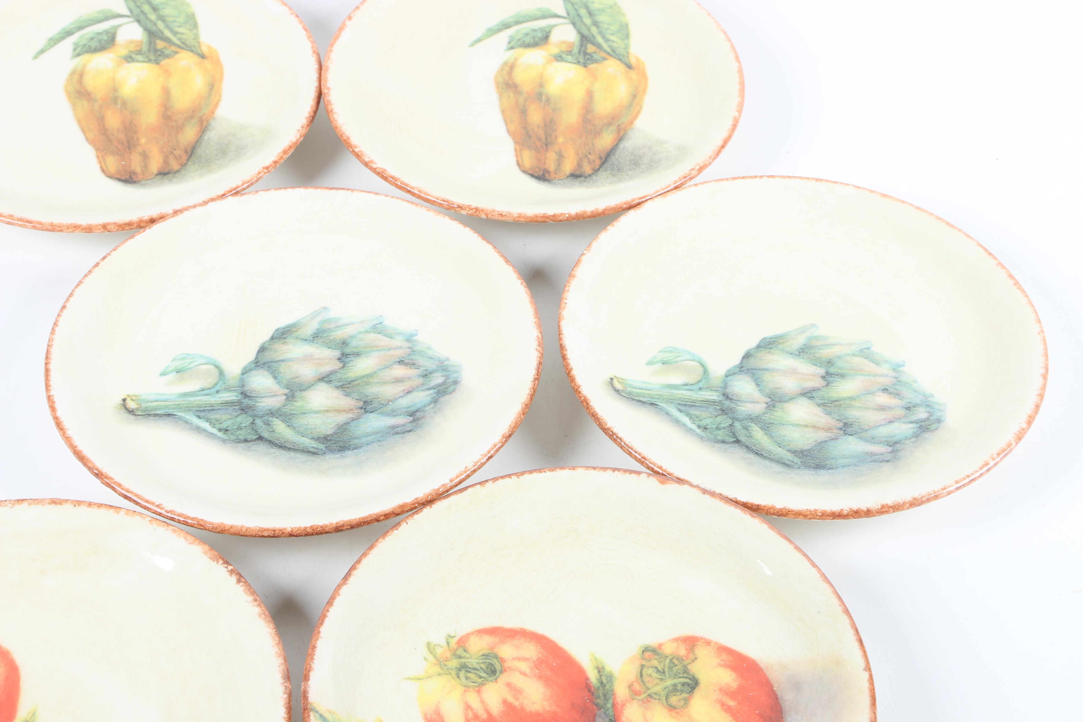 Williams-Sonoma "Jardin Potager" Salad Plates