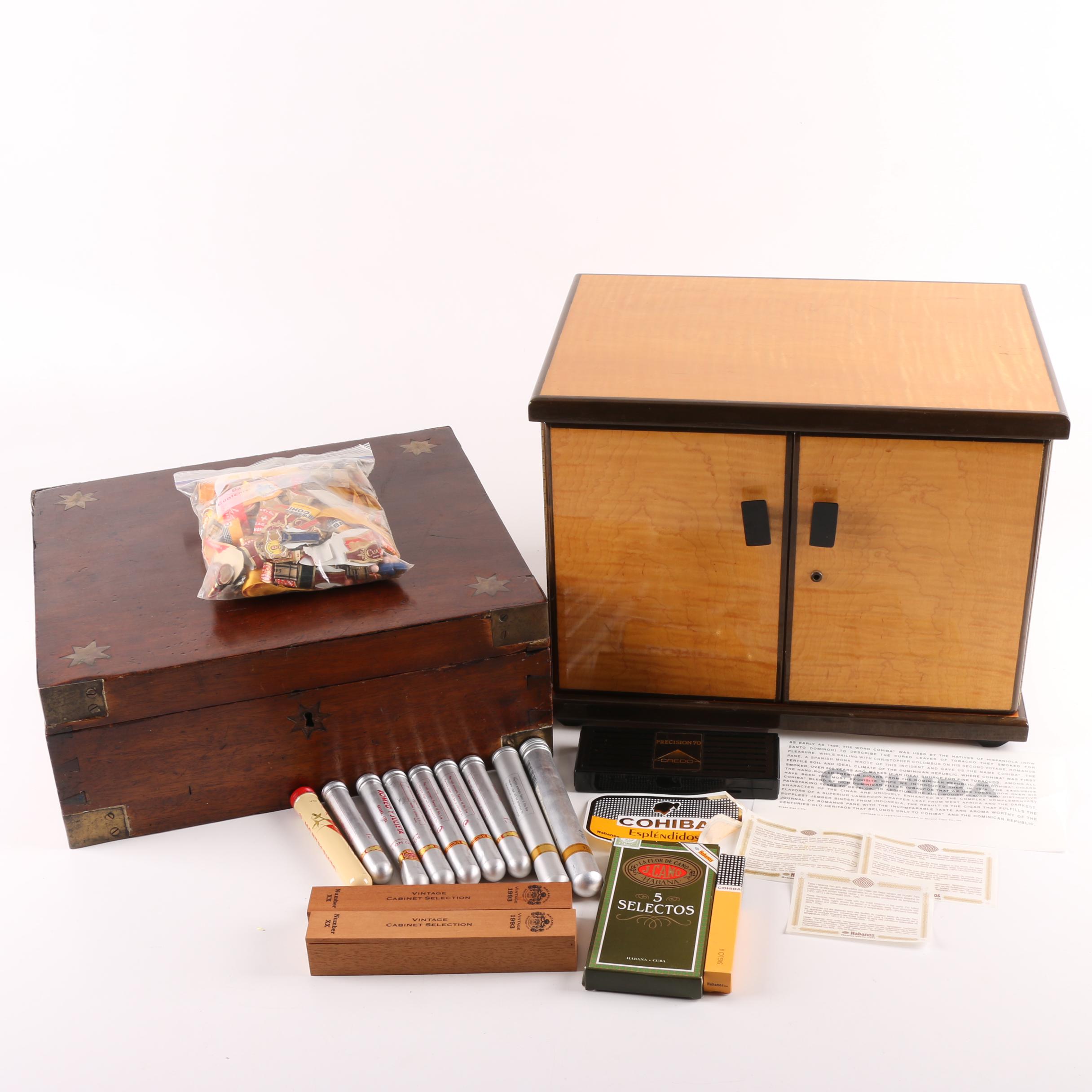 Cigar Accessories and Lap Desk