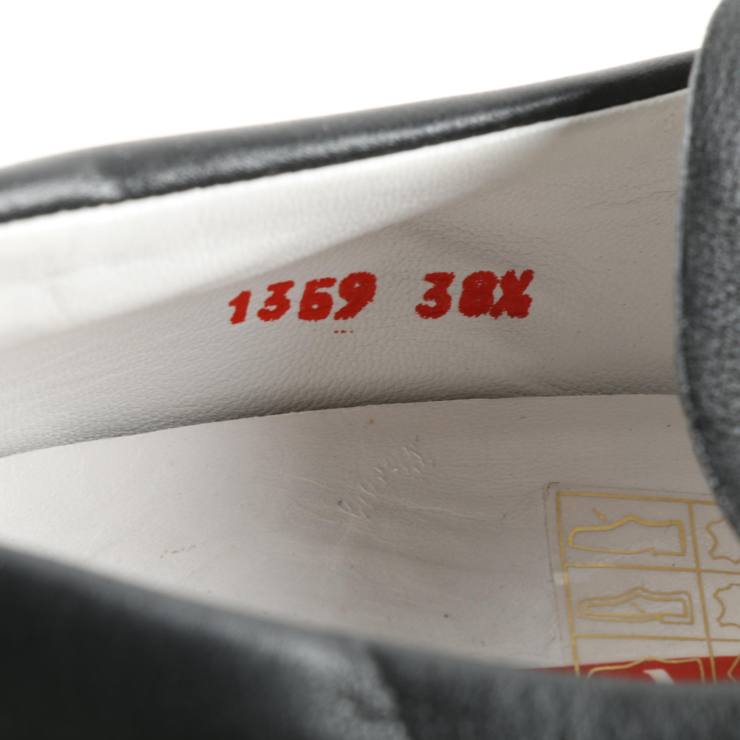 Women's Prada Leather Drawstring Loafers