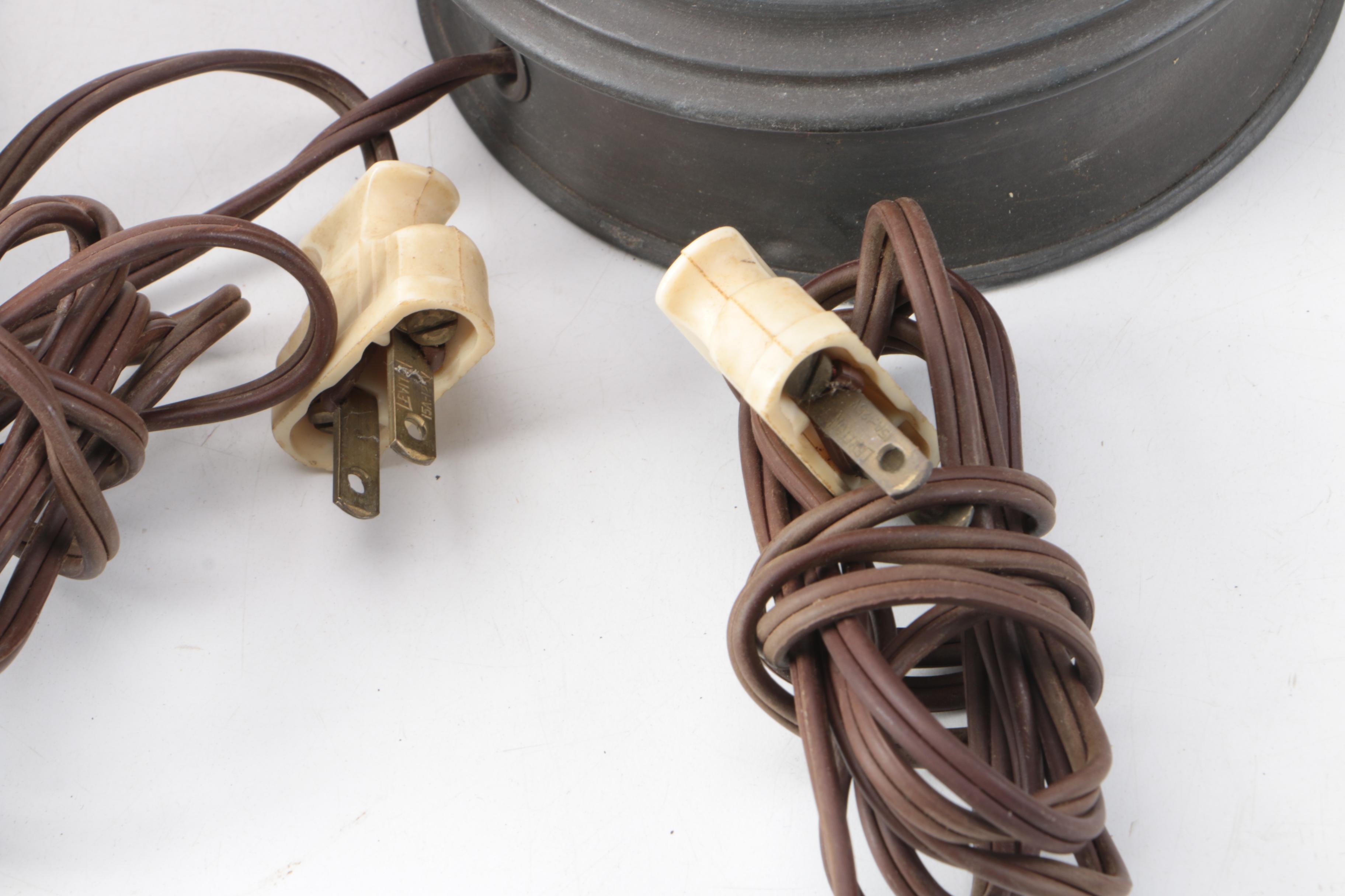 Pair of Vintage Wild & Wessel Table Lamps