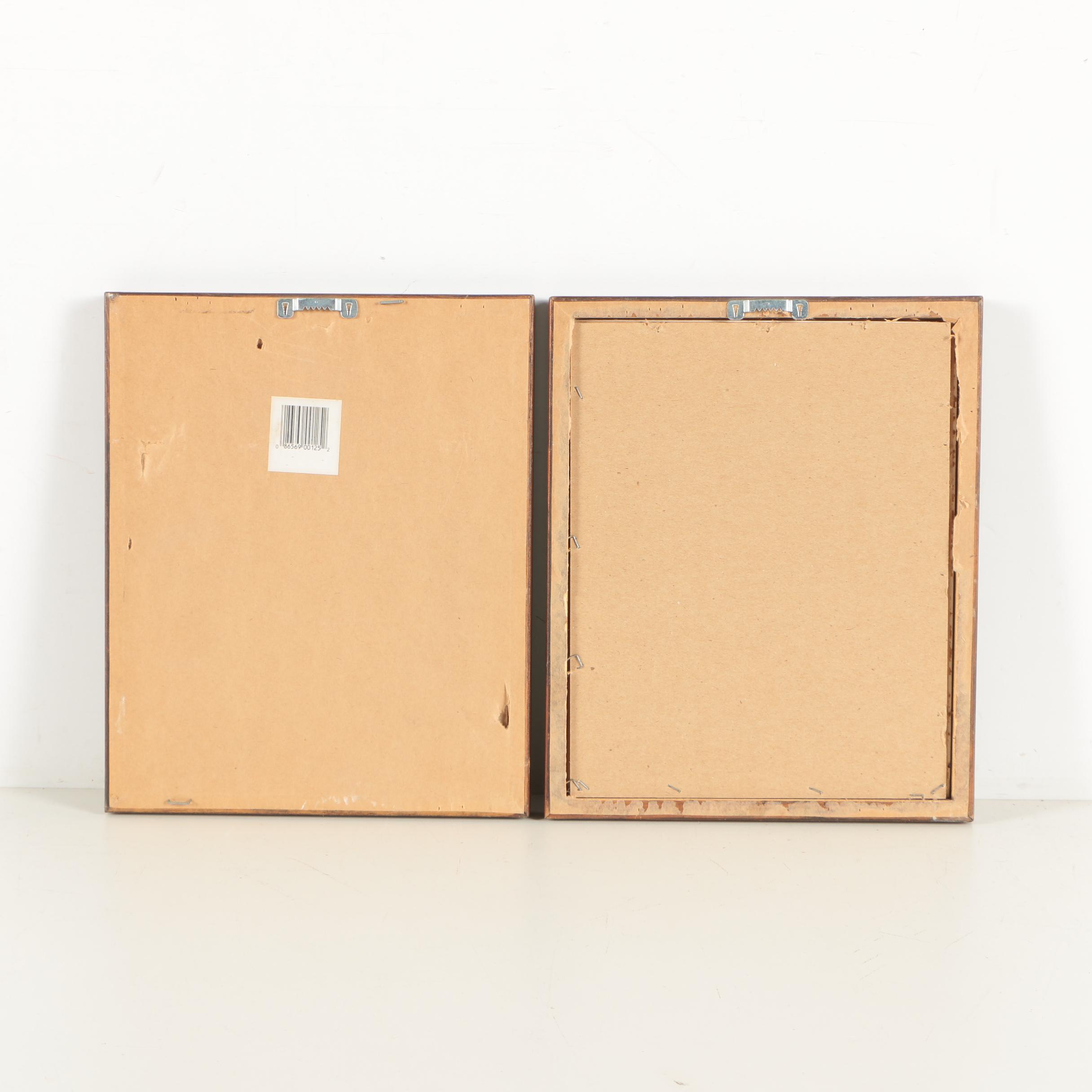 Offset Lithographs After Powers "A Tabby Cat" and "Silver Tabby with Carnation"