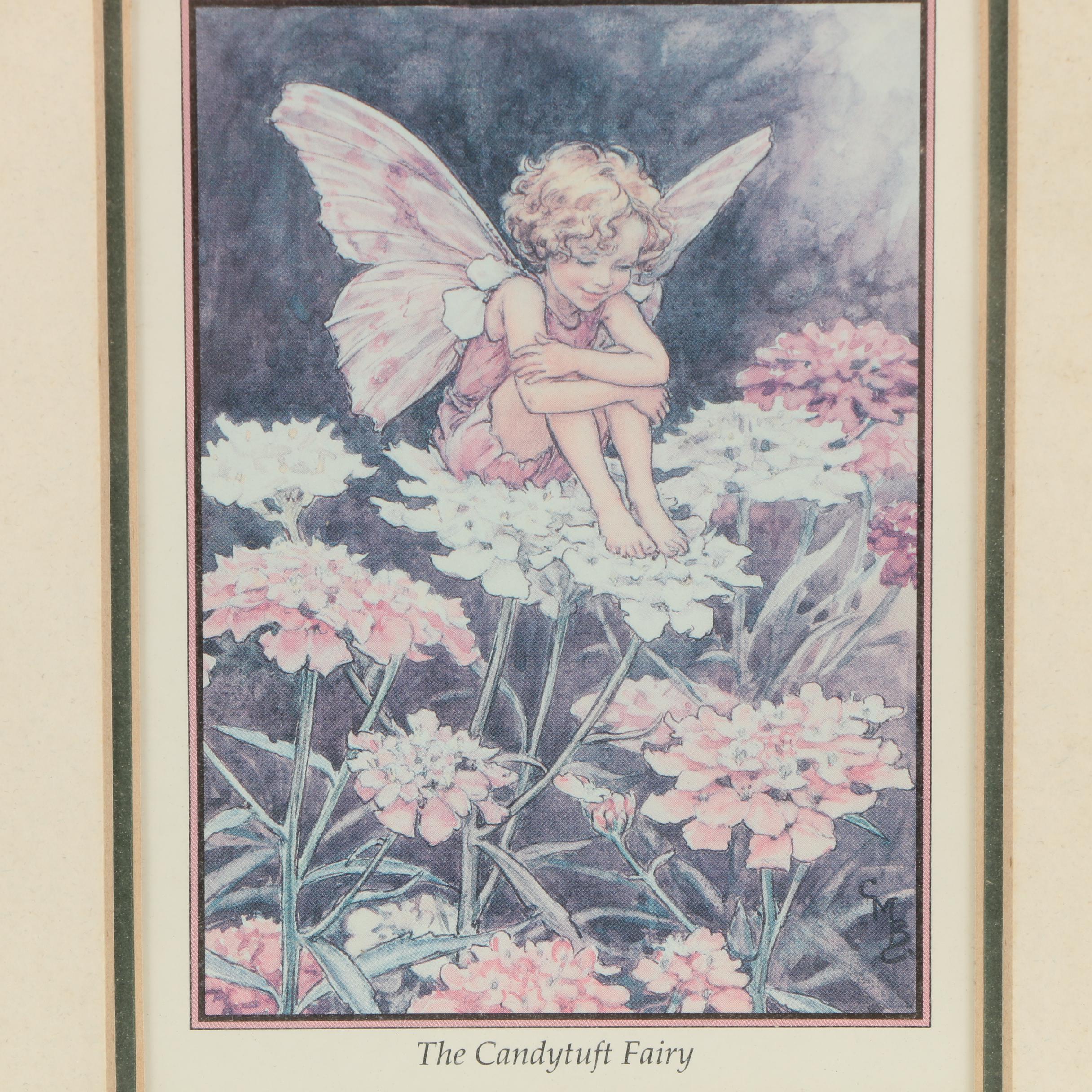 Offset Lithographs After Cicely Mary Barker Including "The Lavender Fairy"