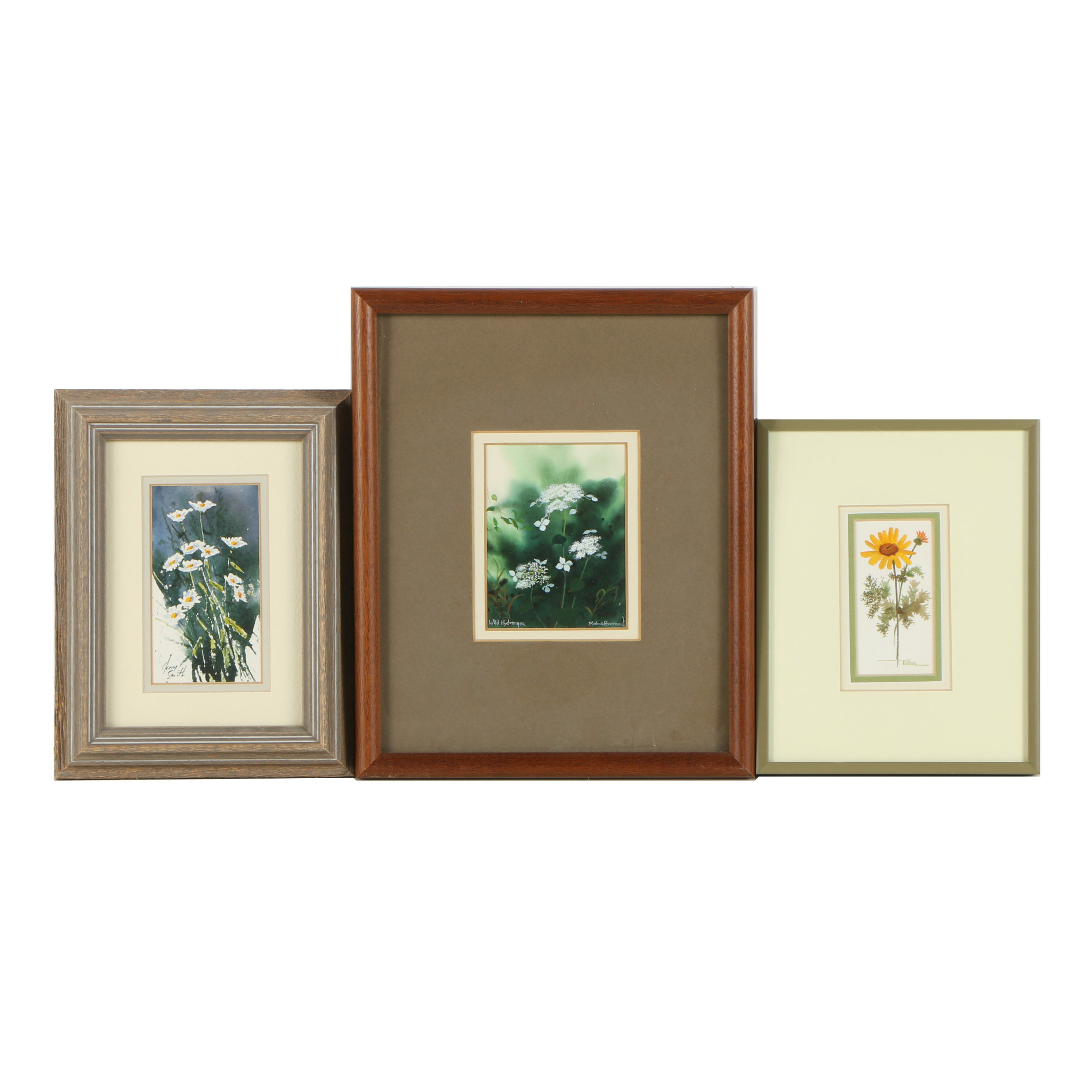 Watercolor and Gouache Paintings Featuring Michiko Boorman