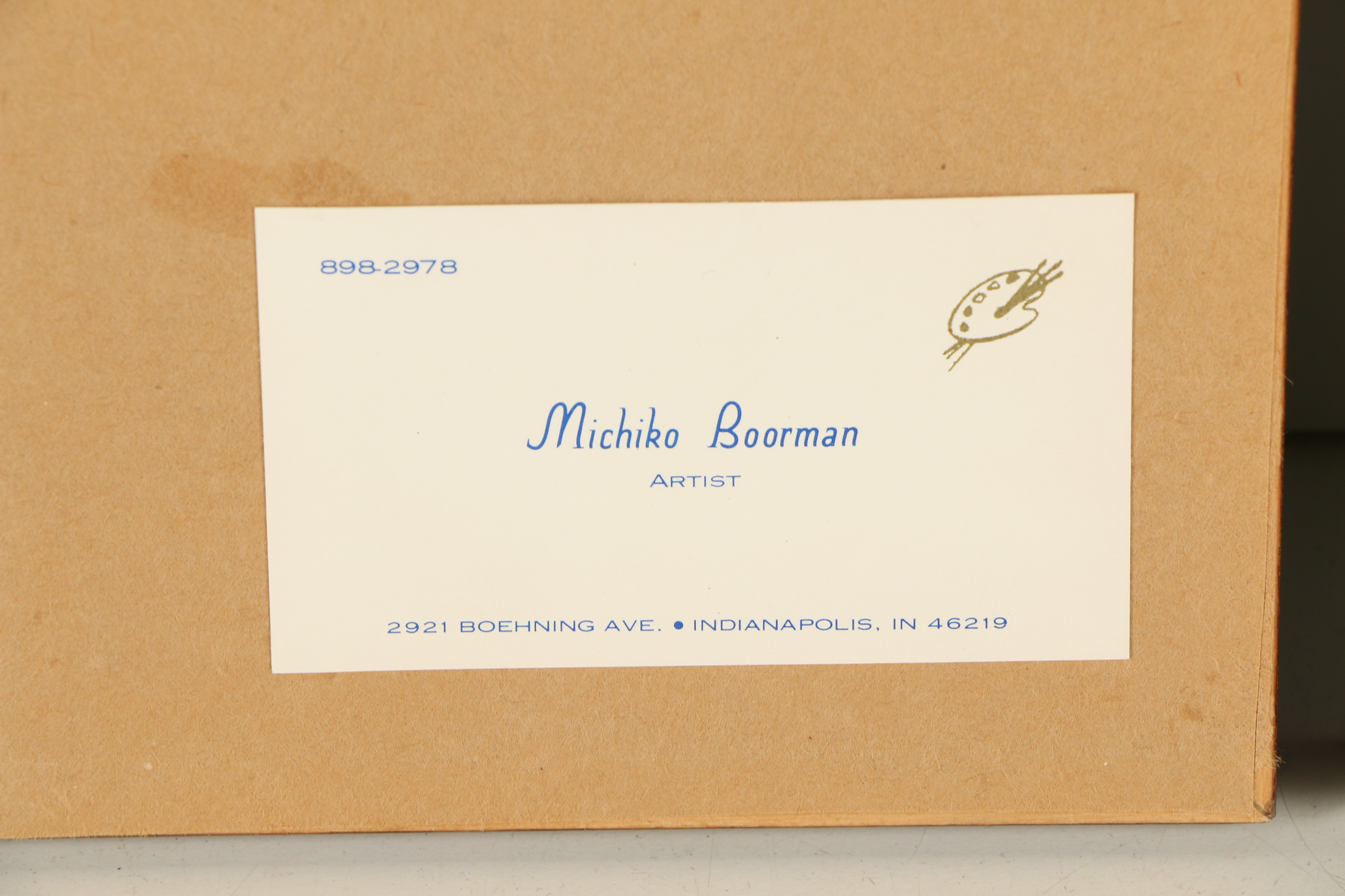 Watercolor and Gouache Paintings Featuring Michiko Boorman