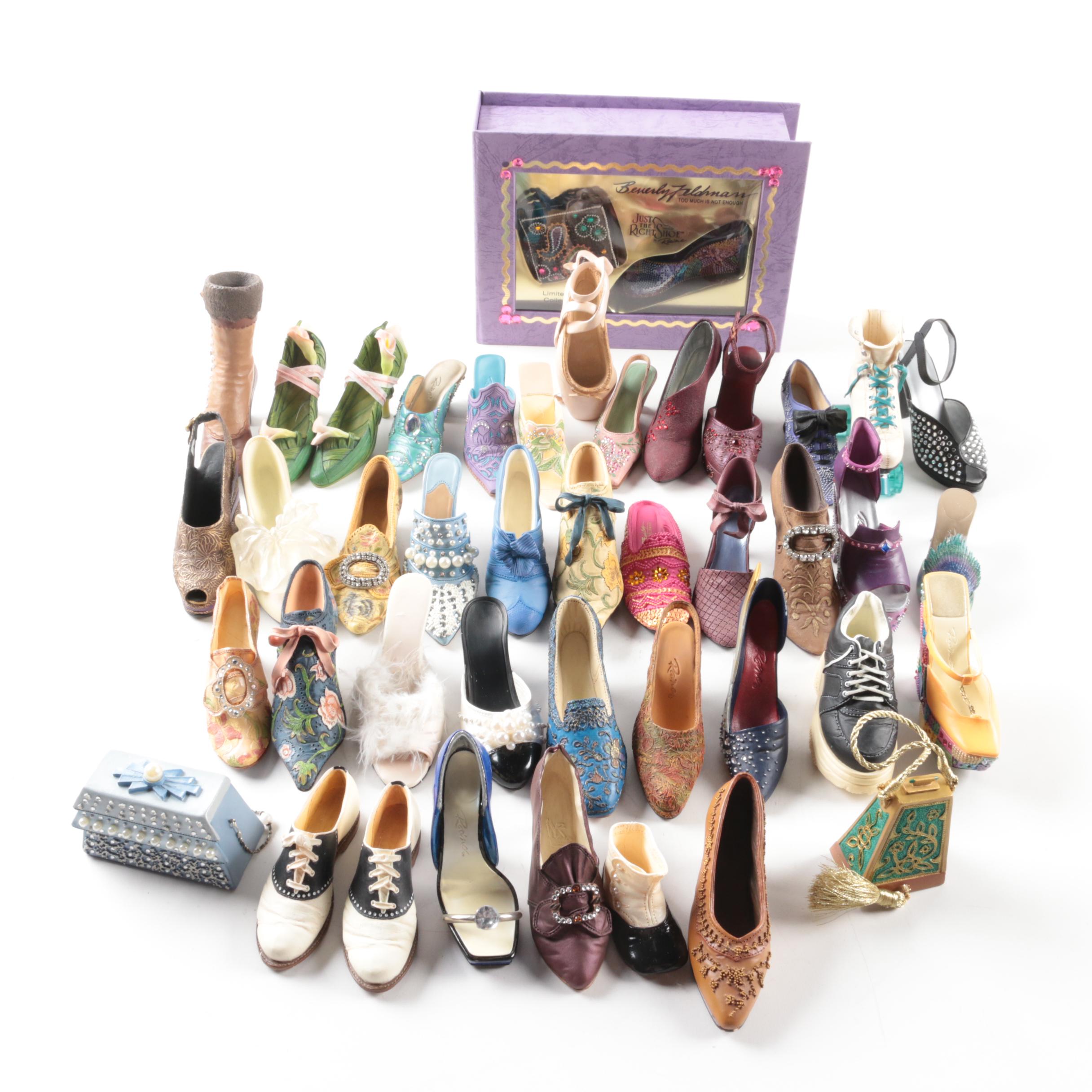 "Just The Right Shoe"  Collection of Figurines With Booklets