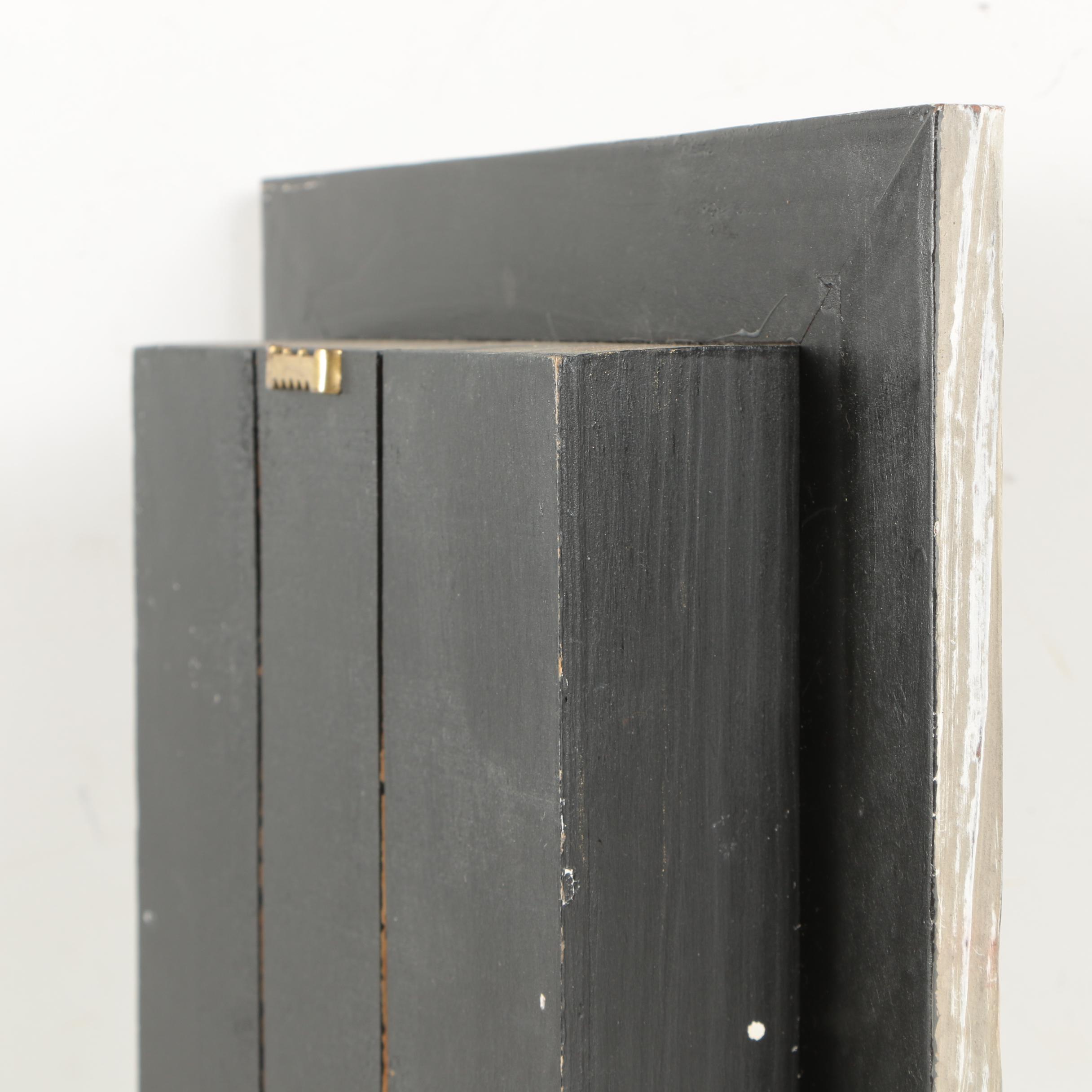 Wood Carving of Gull in Shadowbox