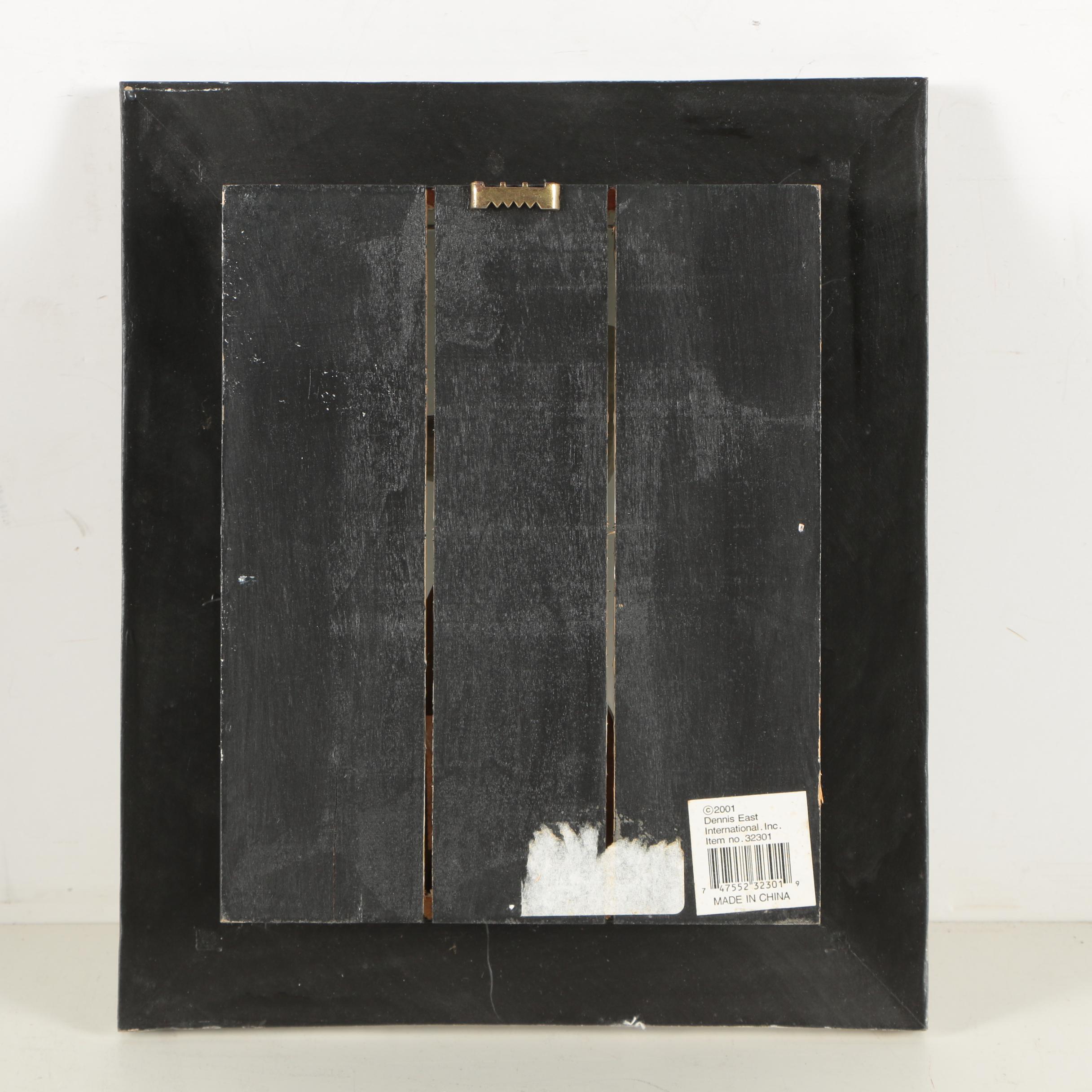 Wood Carving of Gull in Shadowbox